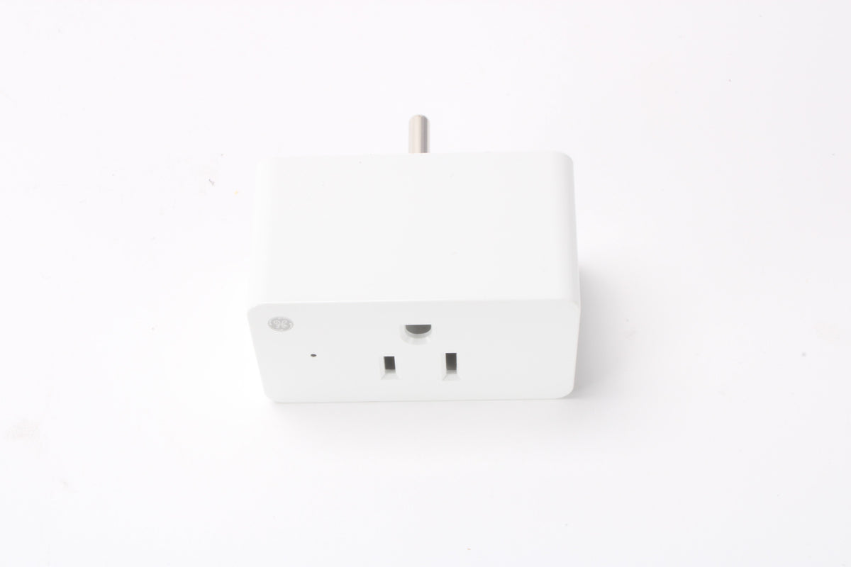 GE Cync Indoor Smart Plug CPLGSTDBLW1 – Bluetooth & Wi‑Fi Outlet – NTC Tech