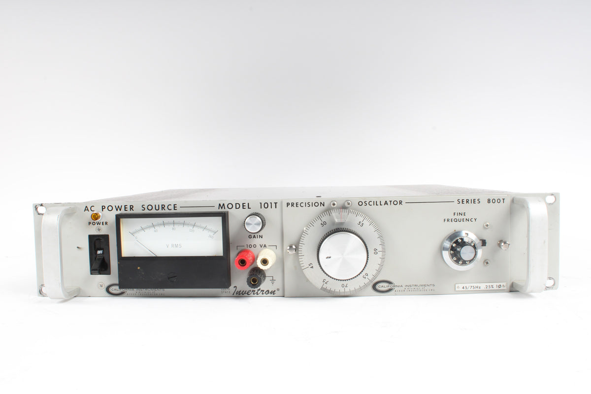 California Instruments Invertron 101T Series 800T AC Power Source - Fa ...