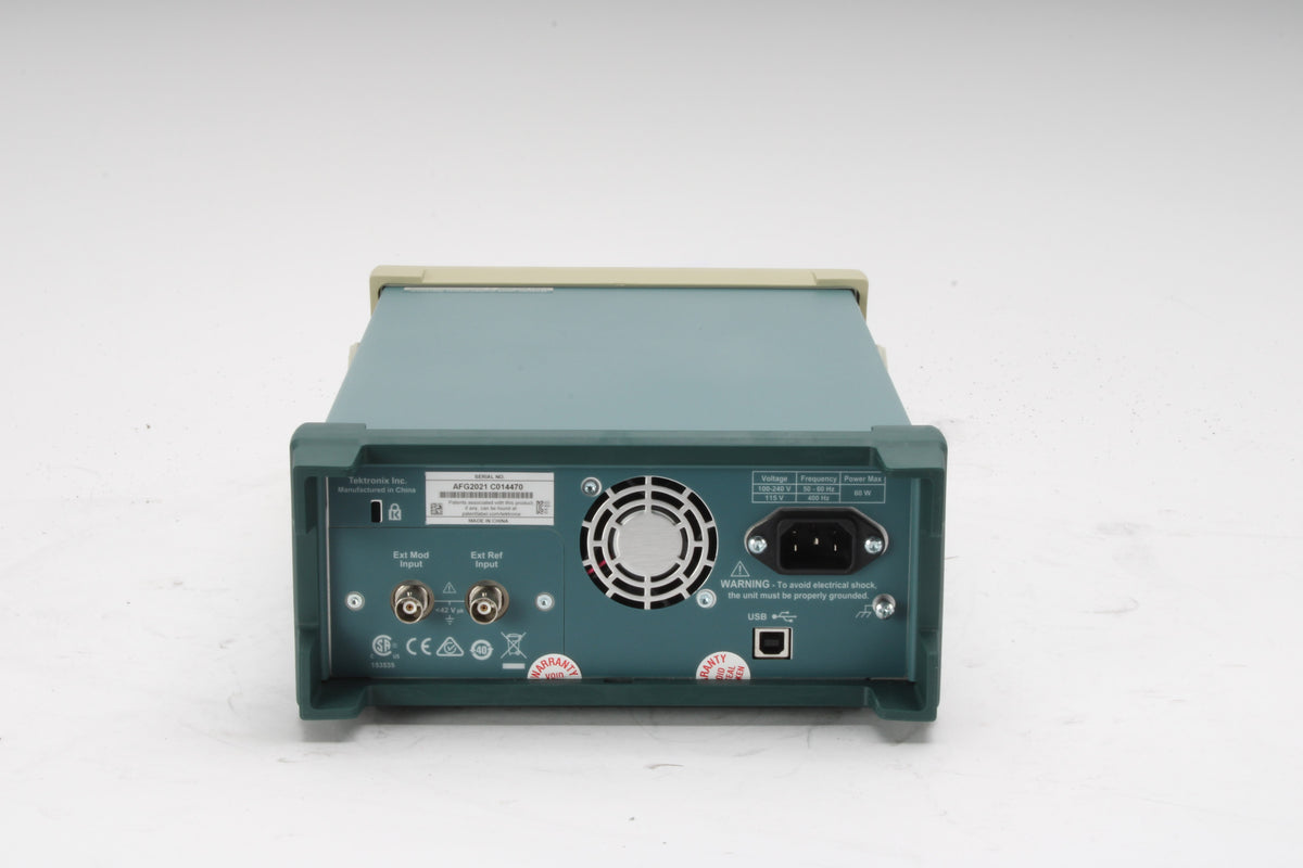 Tektronix AFG 2021 Arbitrary Function Generator 20MHz 250MS/s – NTC Tech