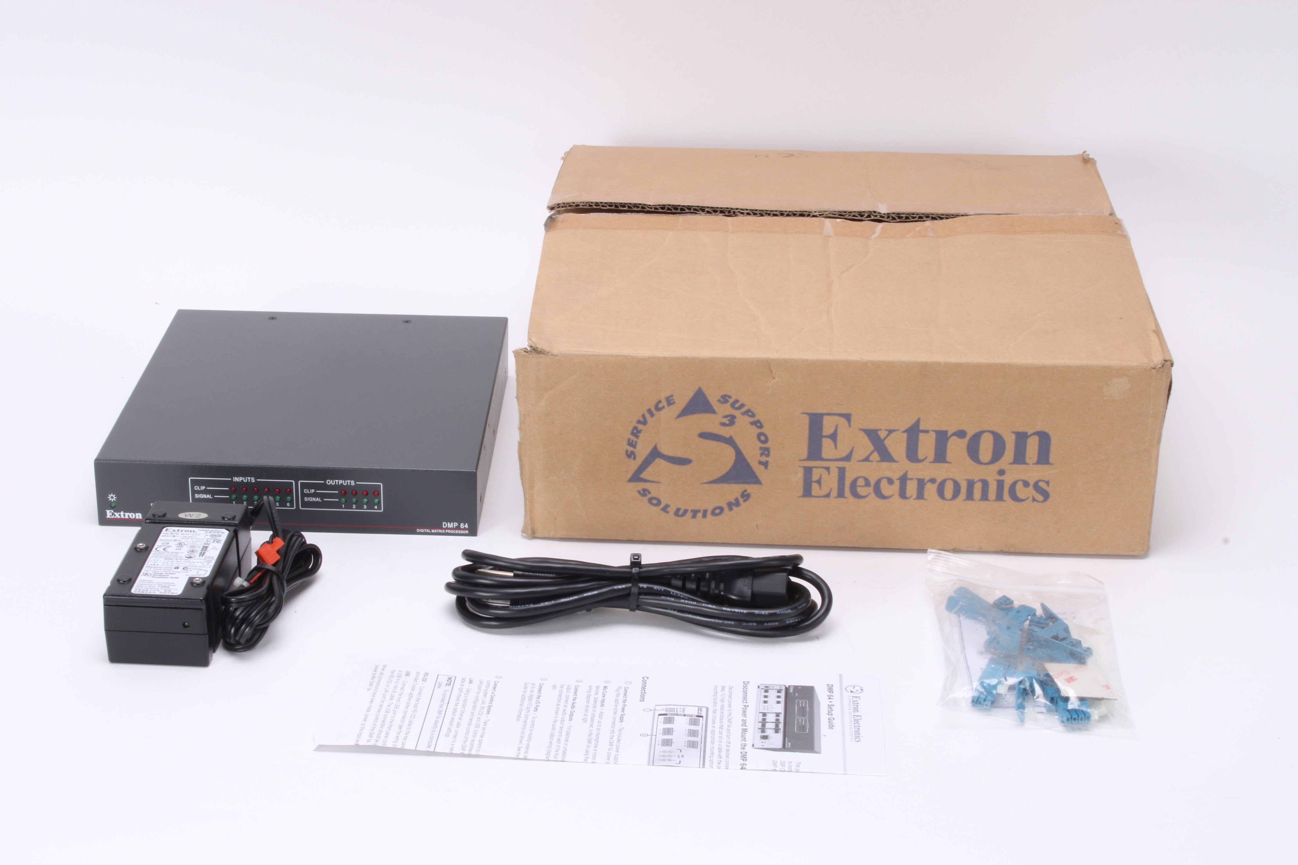 Extron DMP 64 6x4 ProDSP Digital Matrix Processor 60-1054-01 With Acce ...