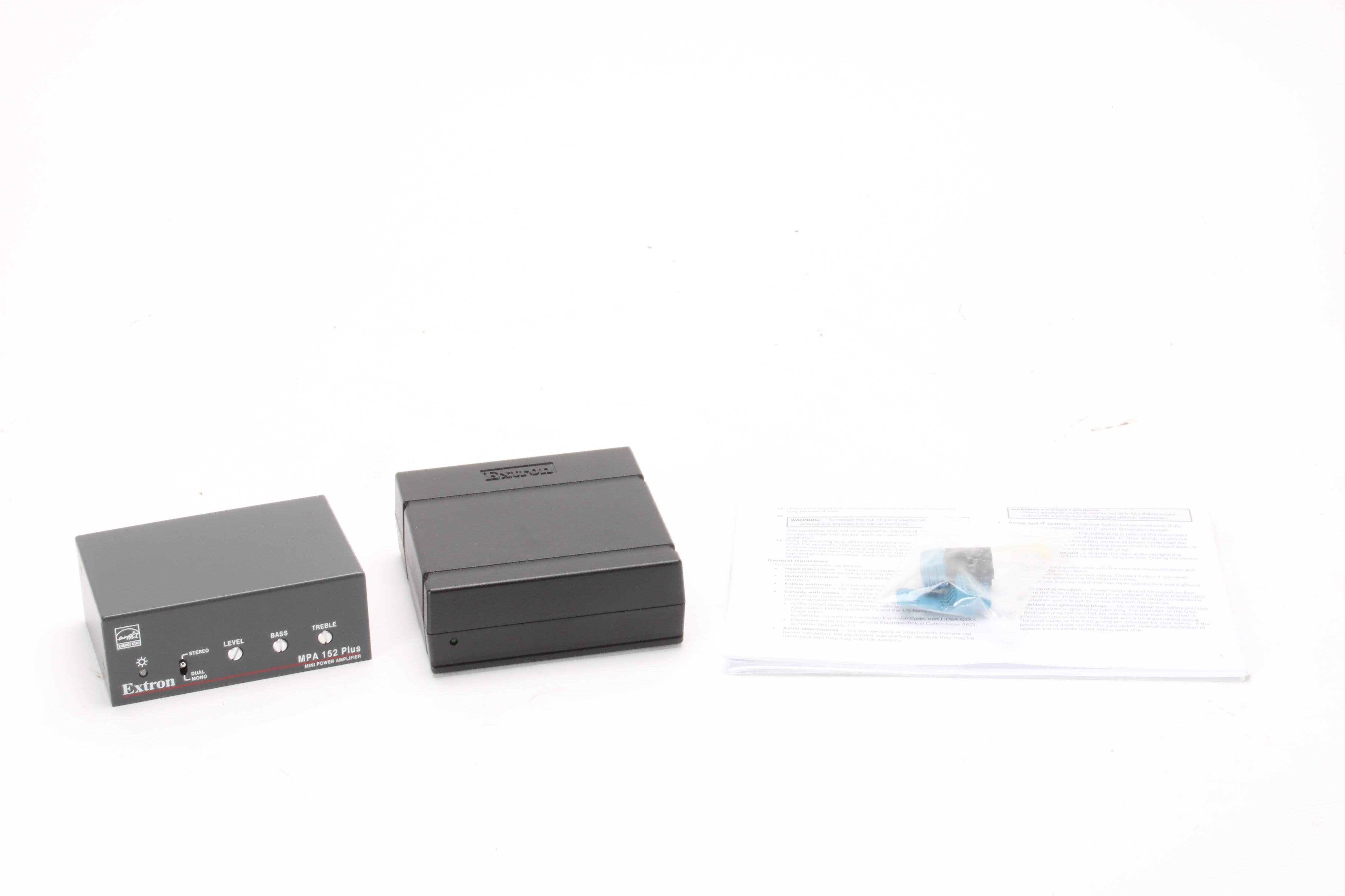 Extron MPA 152 Plus Stereo Integrated Mini Power Amplifier 60-844-03 ...
