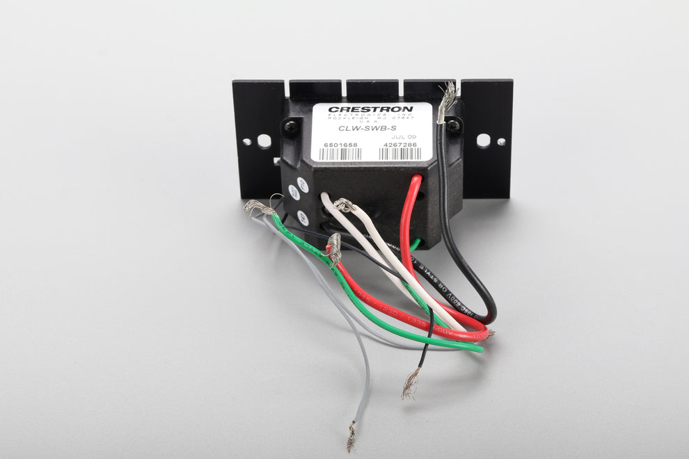 Clw Box Crestron CLW-SWB-S Wall Box Switch Smart Lighting Control - Fair Condi ...