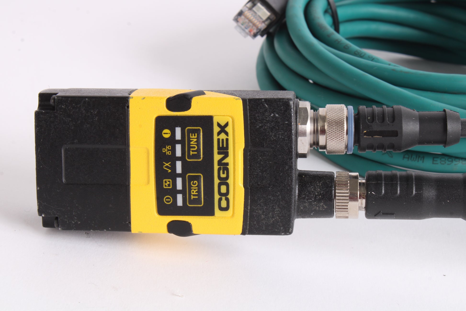 Cognex 1ABD MIS-REM-CGX-DM262X Barcode Reader 821-10029-4R E With Cabl ...