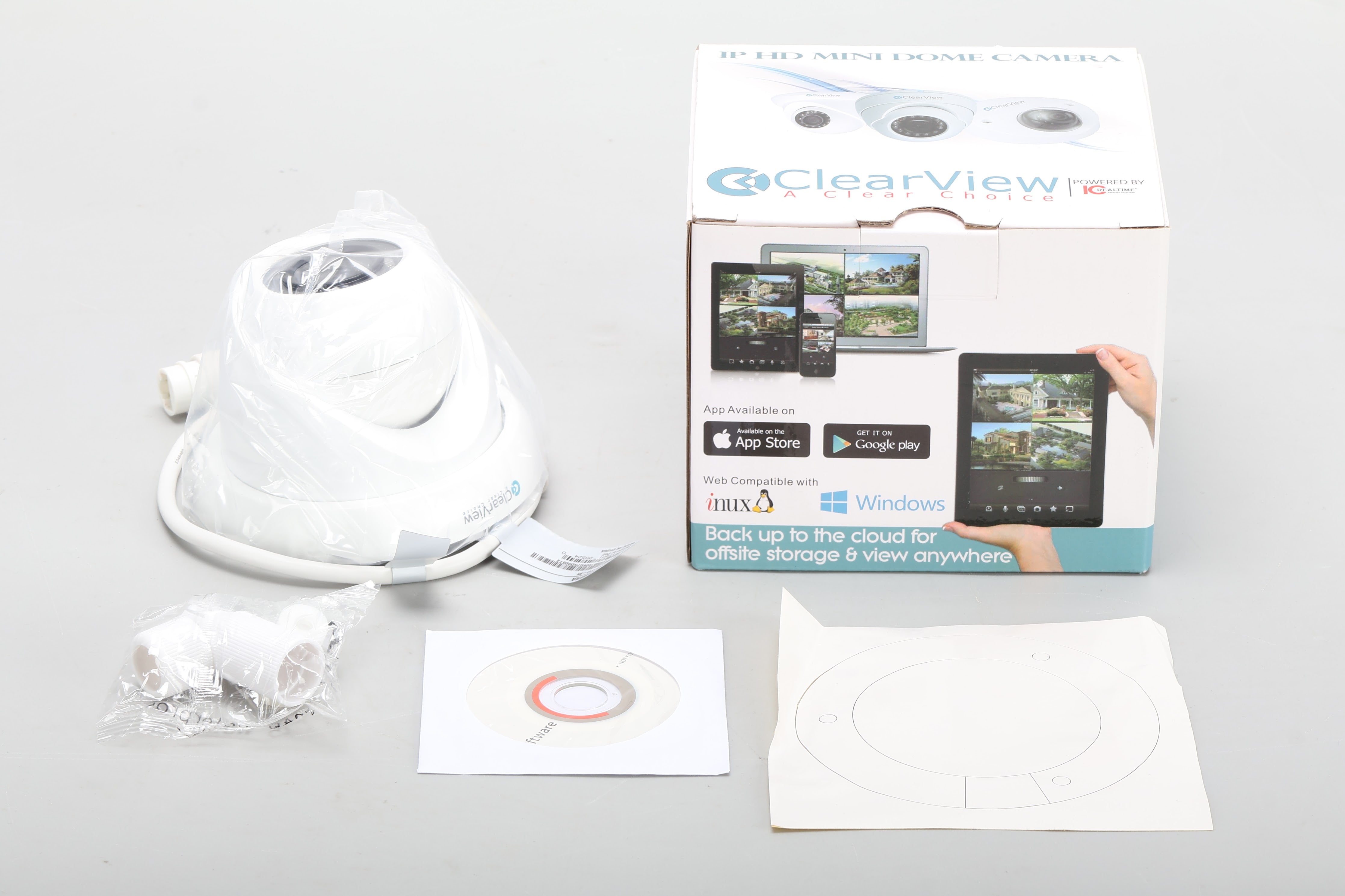 IC Realtime Clearview IPD-95 Network Dome Camera 617401205240 - New Op ...