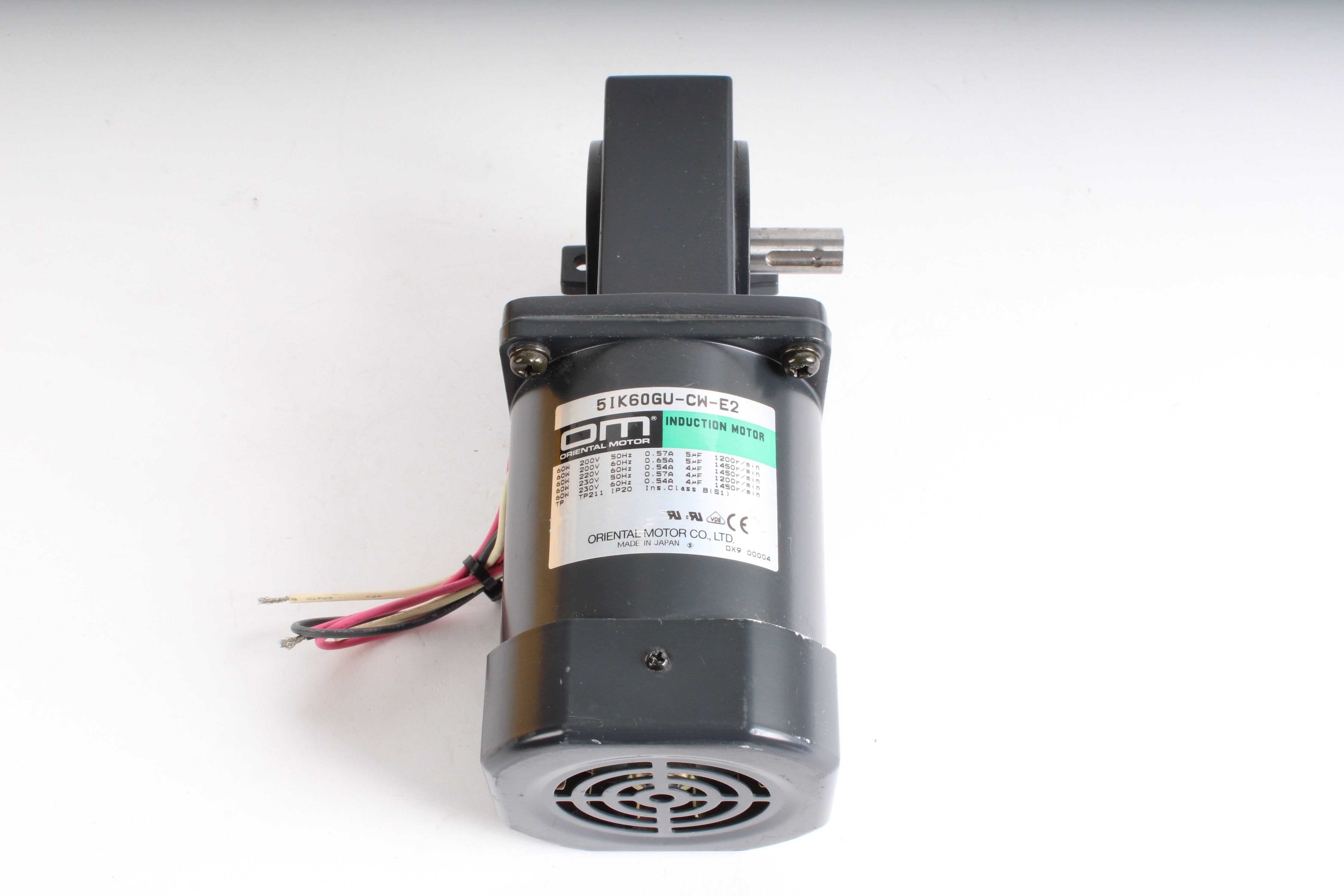 Oriental Motor 5IK60GU-CW-E2 Induction Motor – NTC Tech