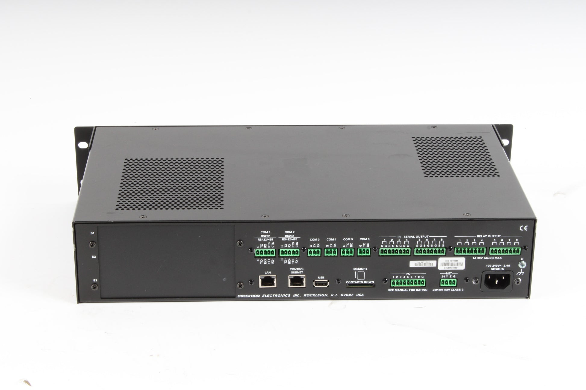 Crestron 3 Series Control System AV3 Controller 6504878 - Fair Conditi ...