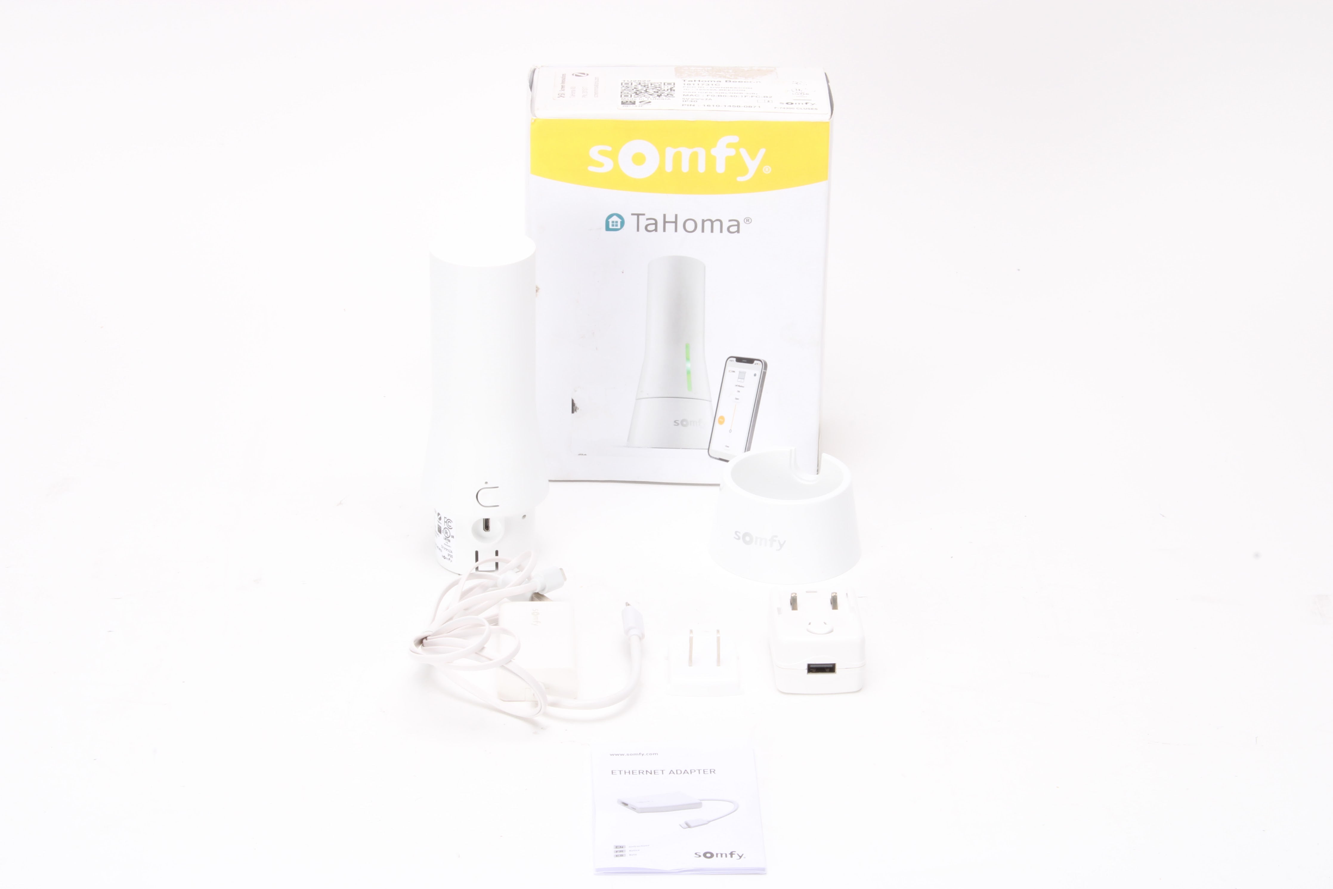 Somfy 1811731 TaHoma Gateway Central Control Module With Accessories ...