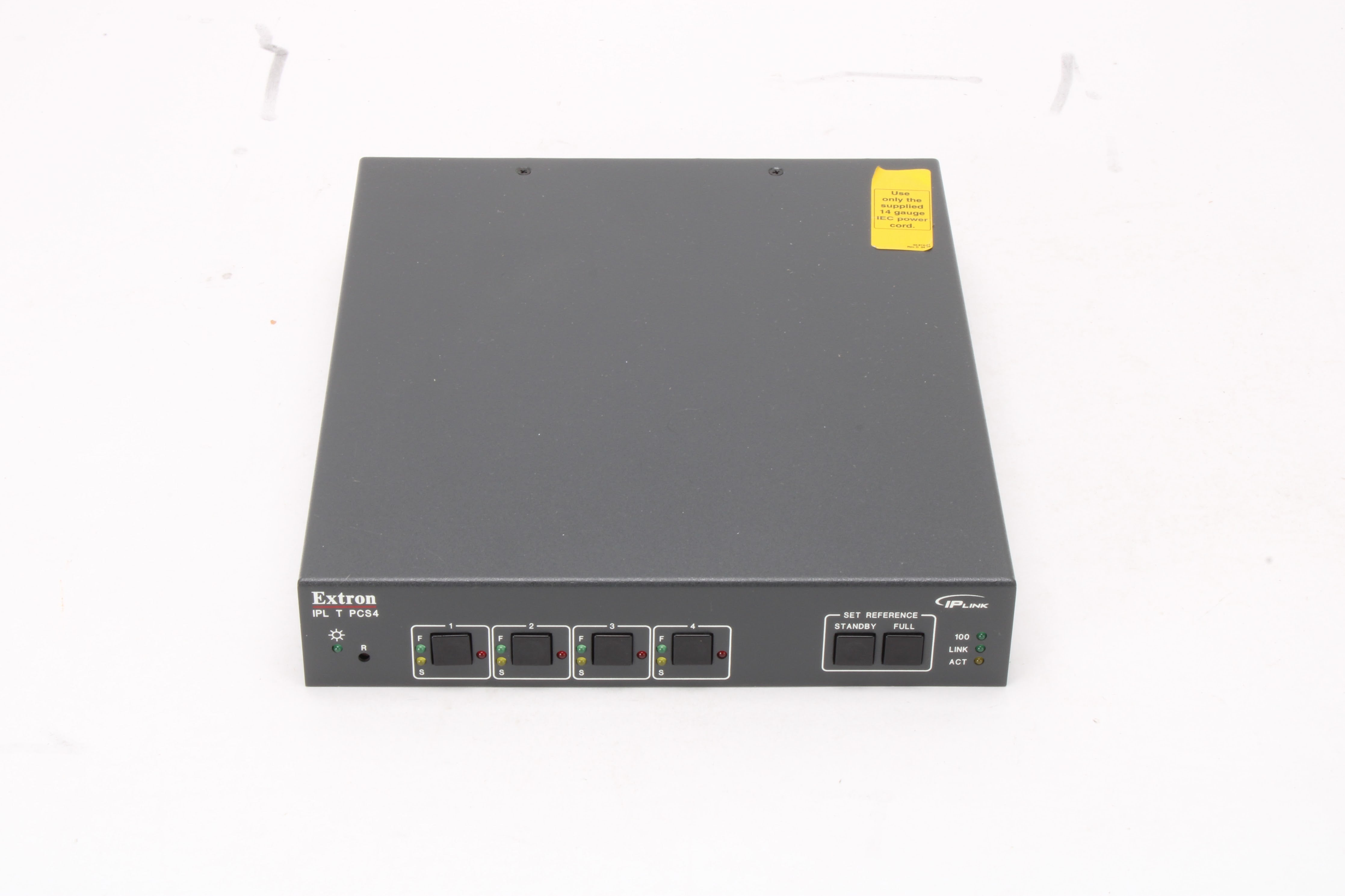Extron IPL T PCS4 Four Port Power Control and Current Sensor – NTC Tech