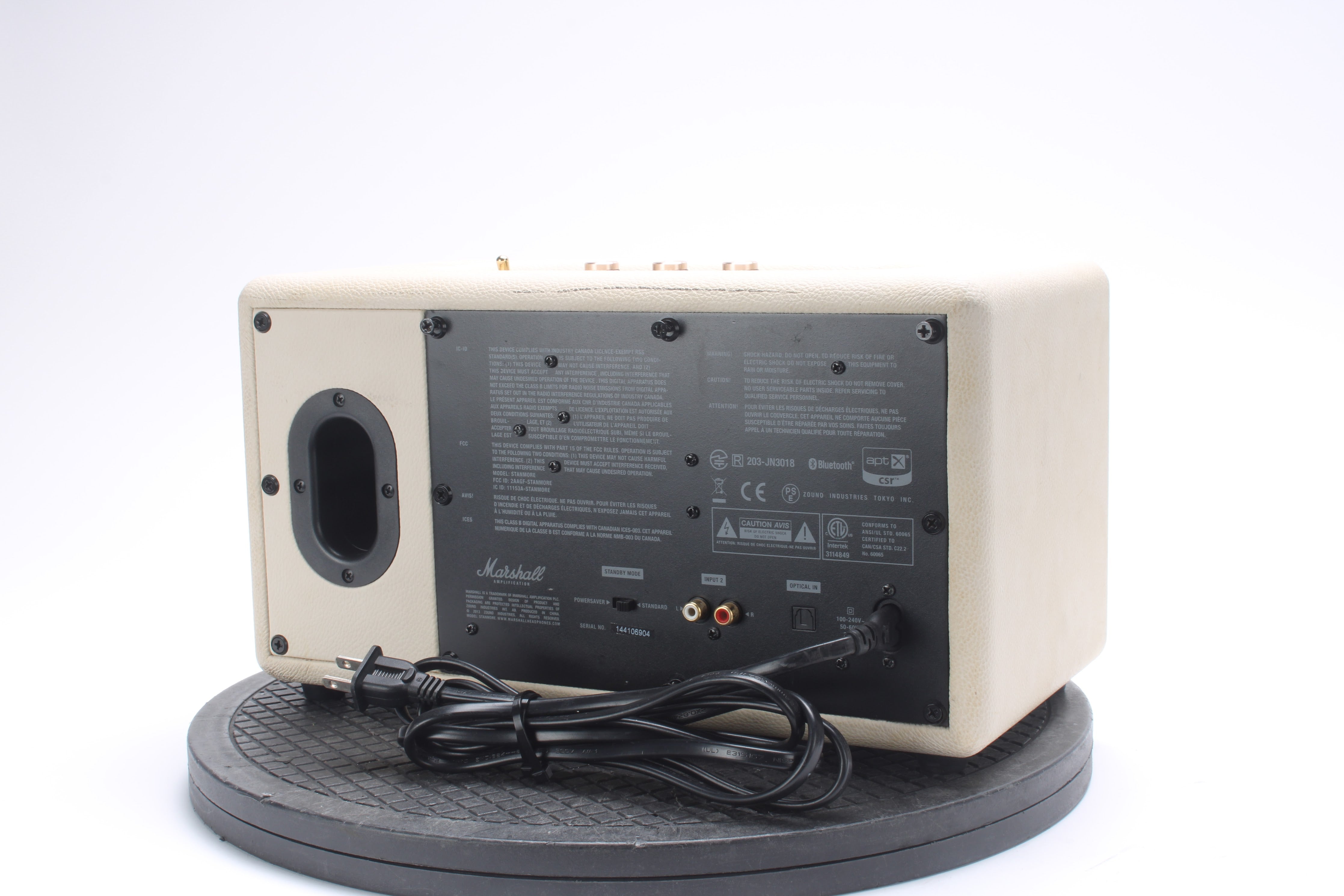 Marshall Stanmore Wireless Bluetooth Speaker - AS IS For