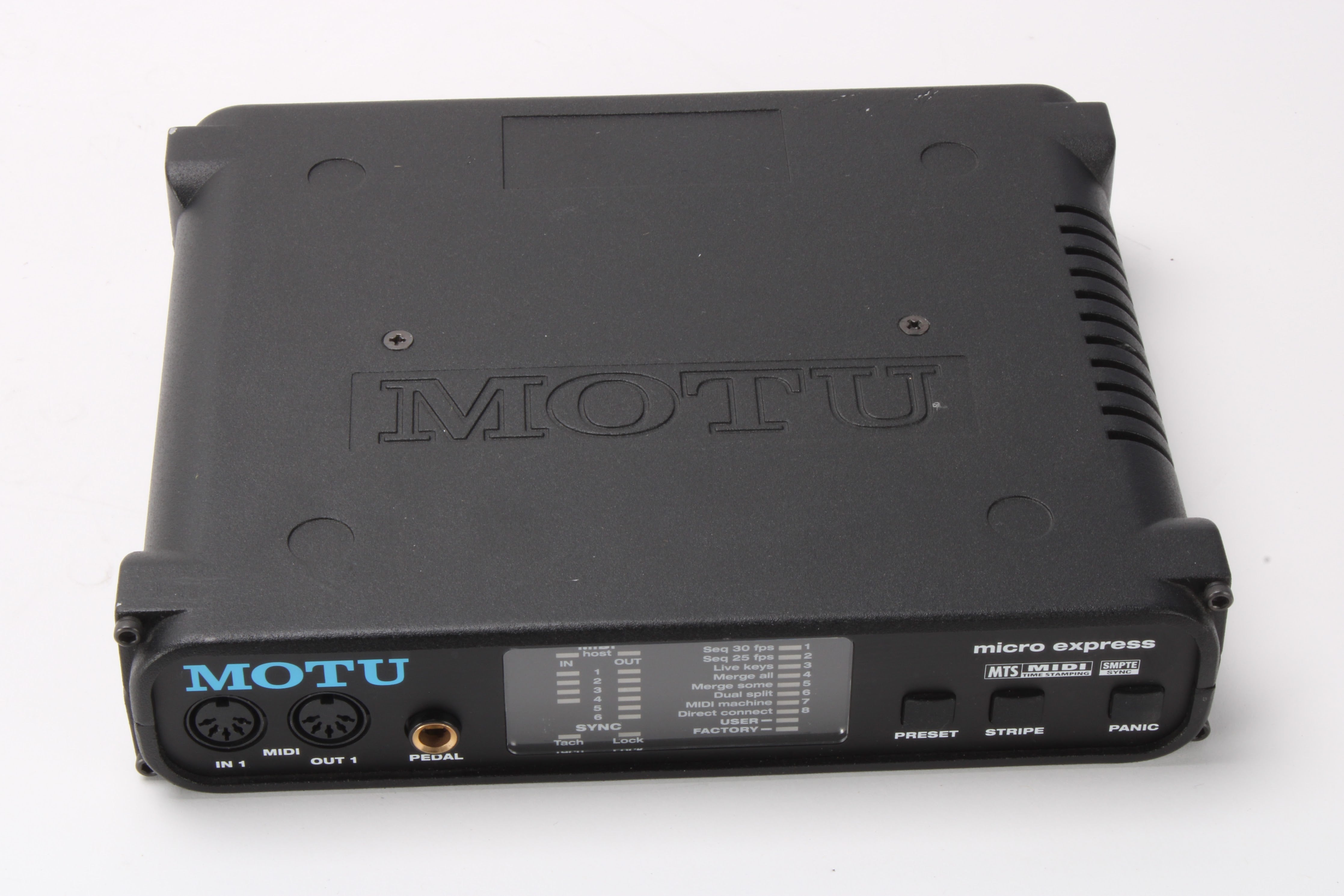 MOTU Micro Express 4-in/6-out MIDI Interface – NTC Tech