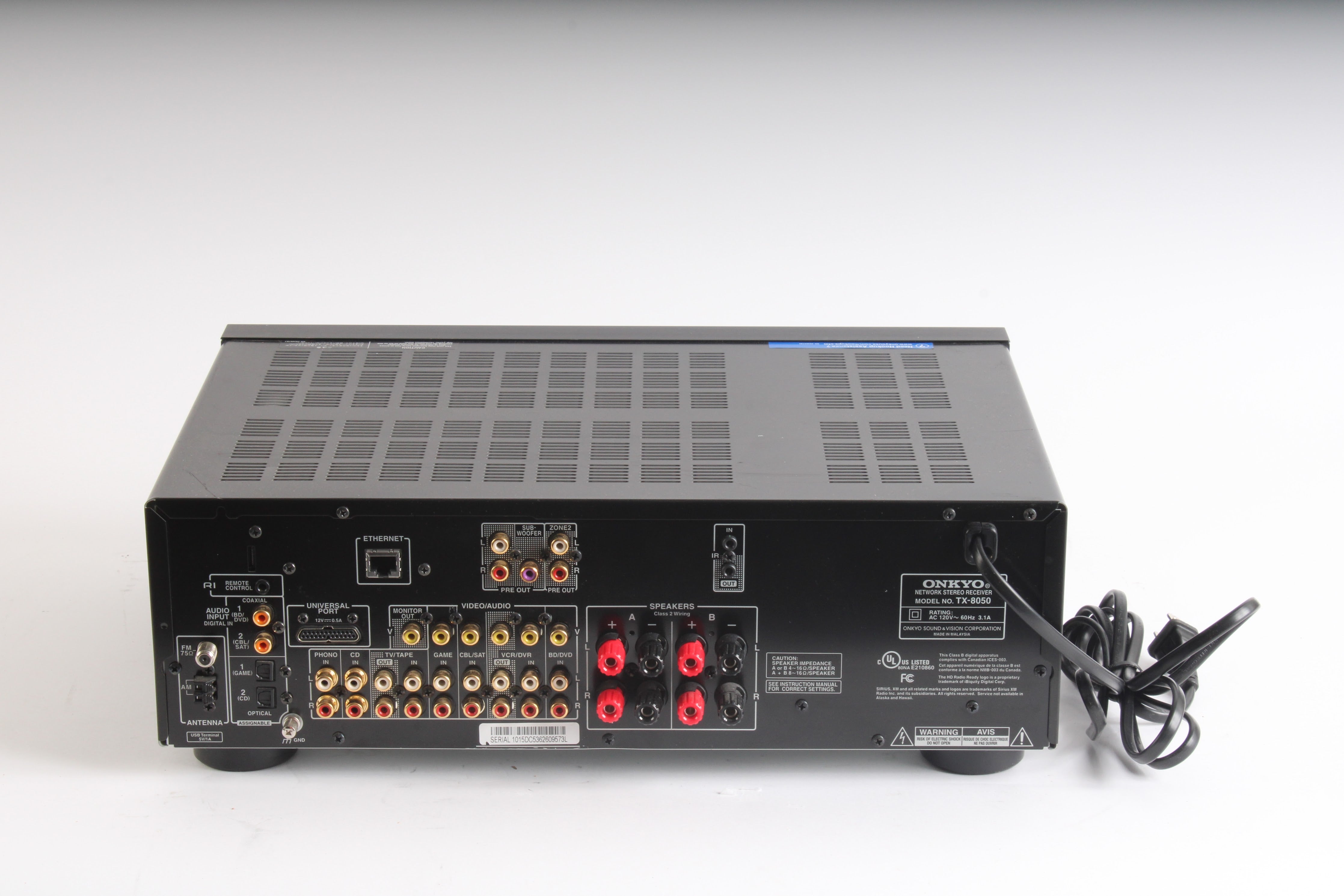 Onkyo TX-8050 AM/FM Network Stereo Receiver – NTC Tech