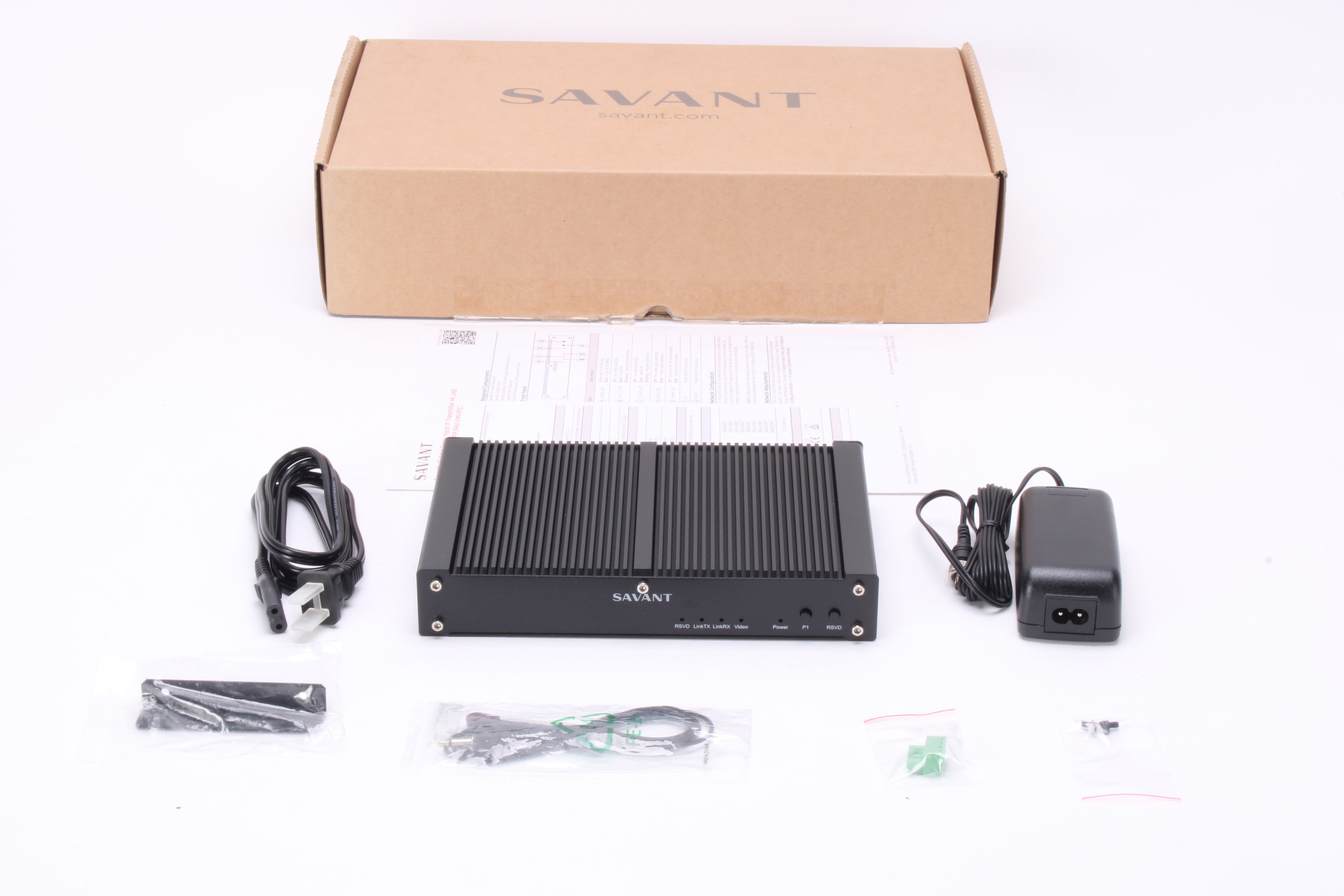 Savant PAV-VIMVP1F-00 IP Single Input Video Transmitter W/ 10 GbE Fibe ...