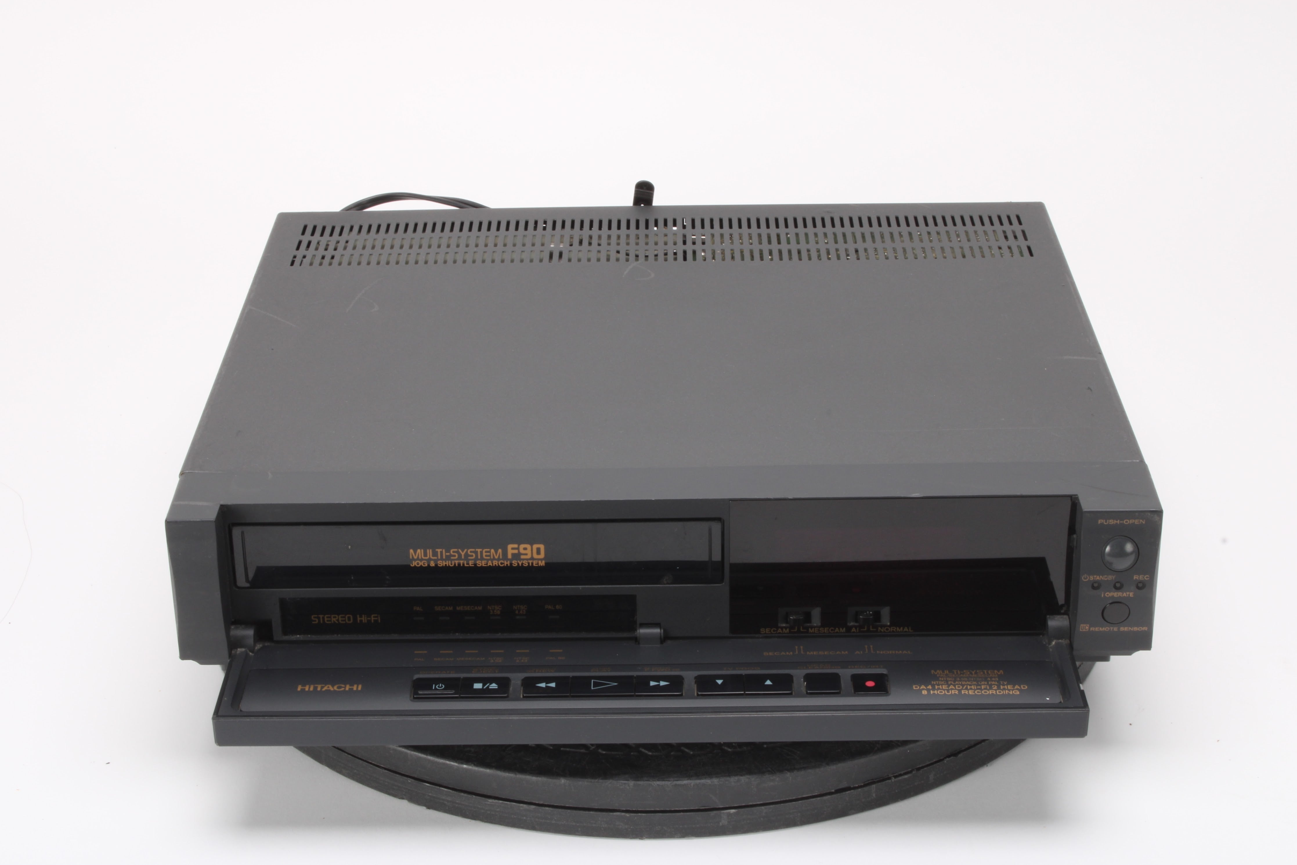 Hitachi F90 VHS Multi-System VCR Player – NTC Tech