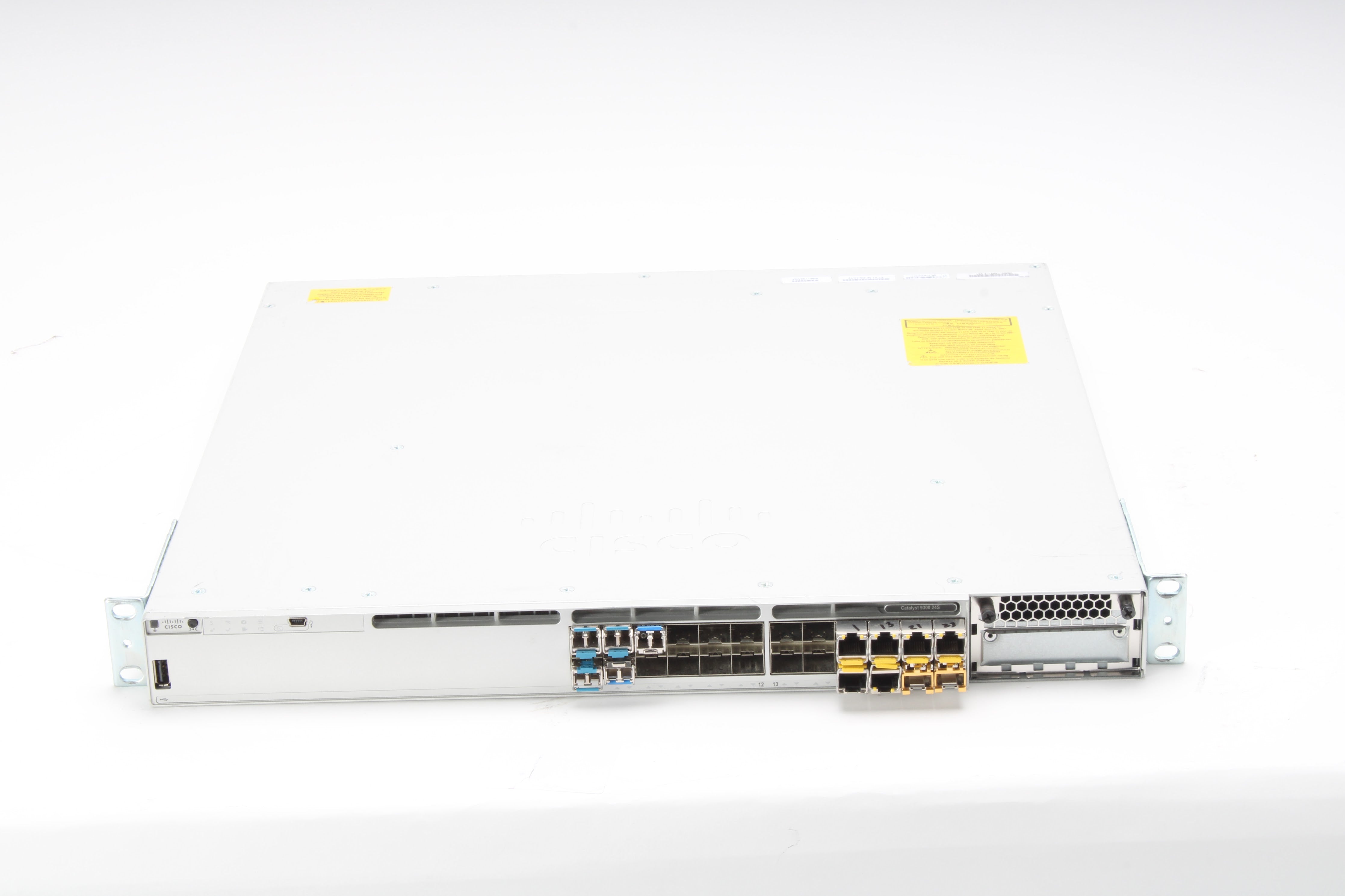 Cisco C9300-24S-E Catalyst 9300 24 GE SFP Ports Switch W/ 2x Power Sup ...