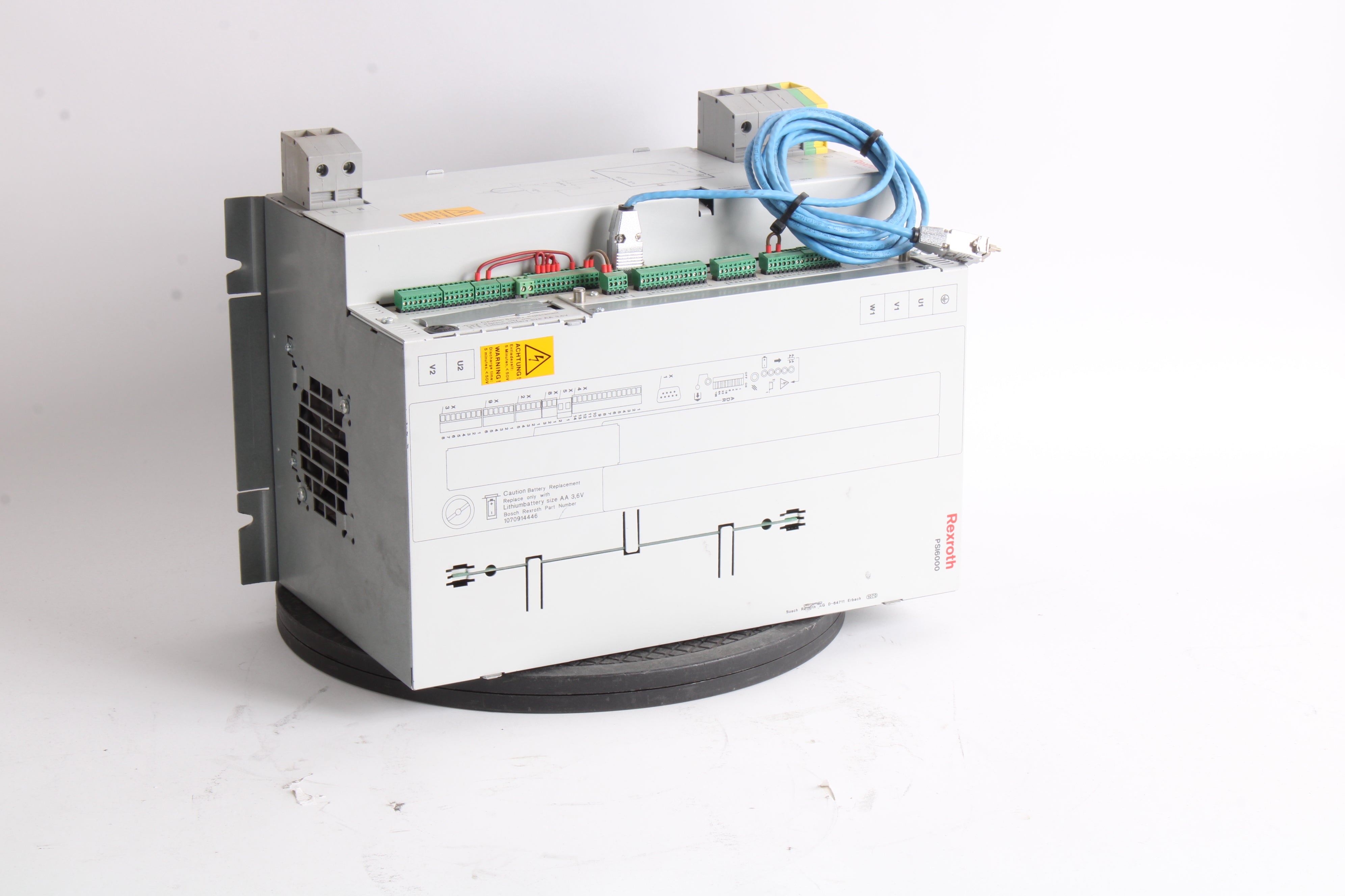Rexroth PSI6000 Inverter 400-480V PSI 6300.100W1 W/ PSG3075.10AZ & IFW ...