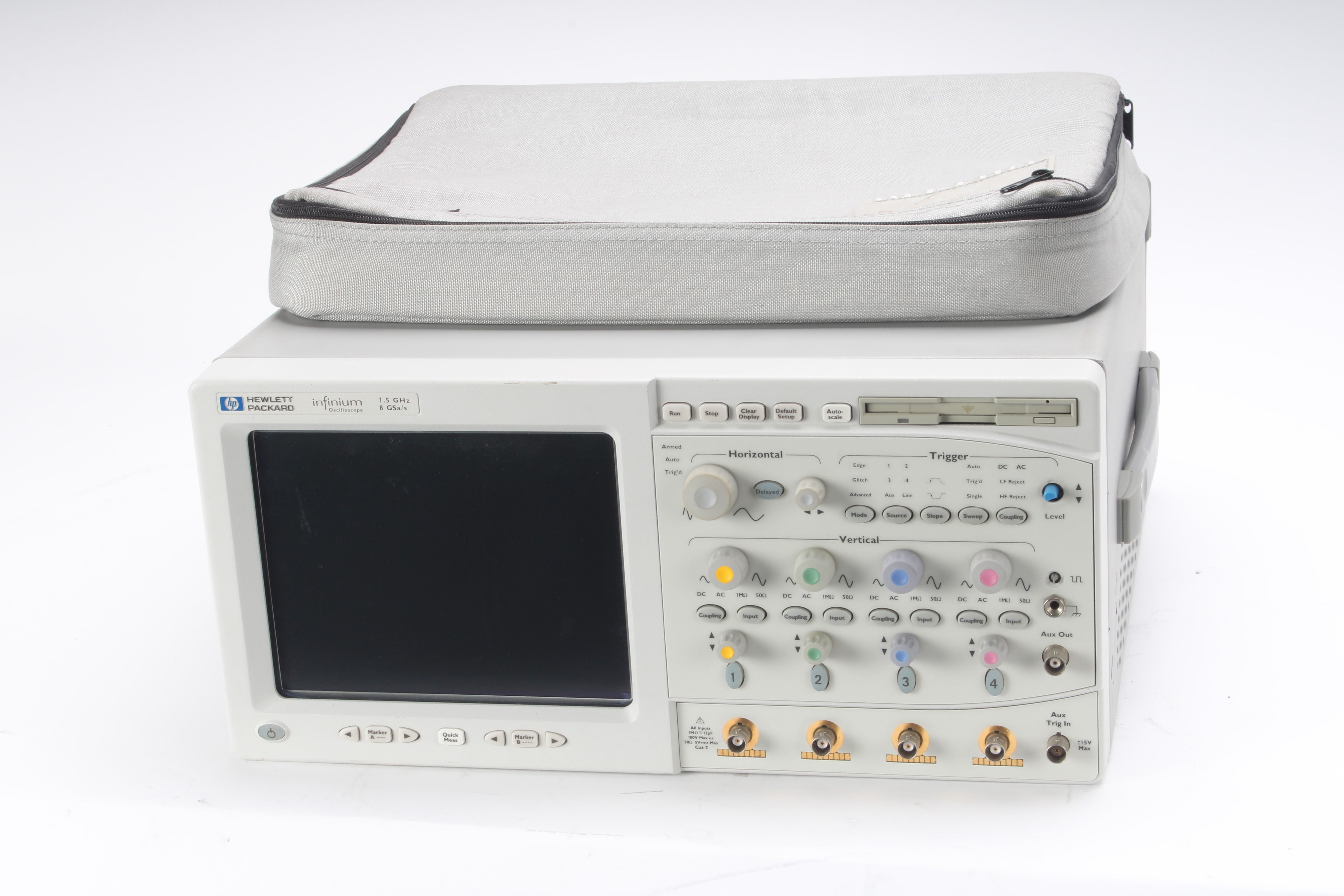 Agilent Infiniium 54845A 1.5GHz 8GSa/s Oscilloscope - AS IS Does Not P ...