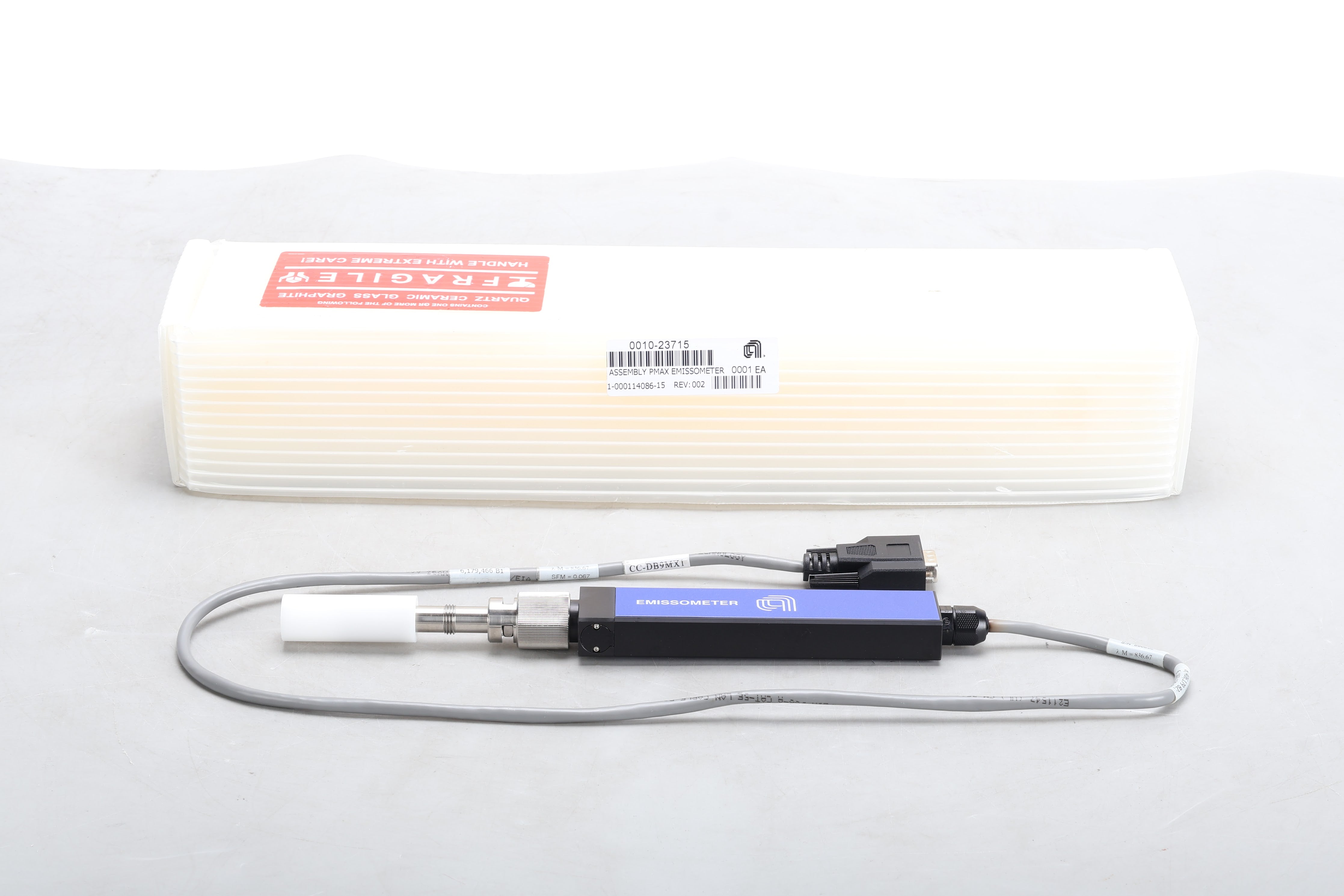 Applied Materials AMAT 0010-23715 PMAX Emissometer Sensor Probe With B ...