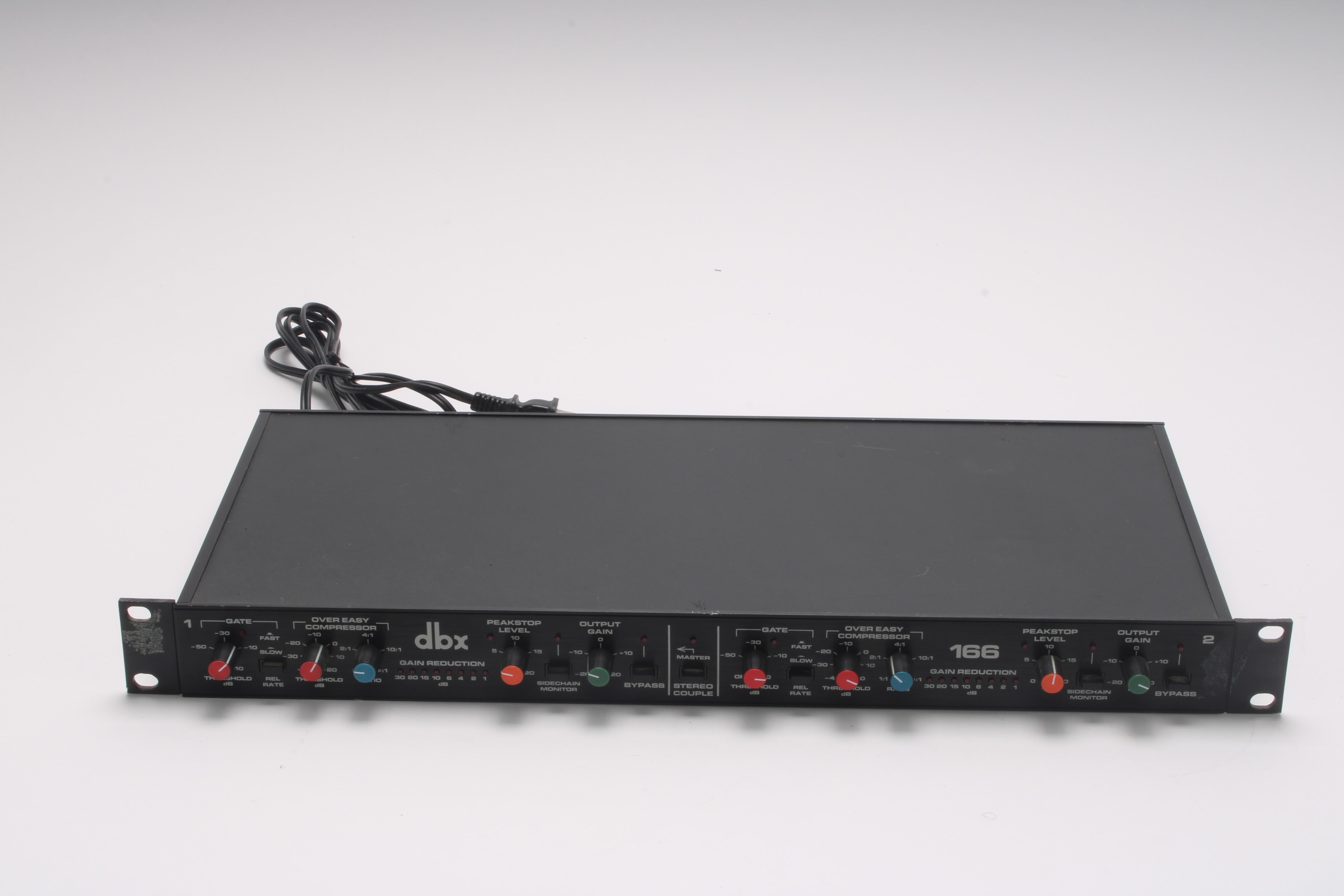DBX 166 Over Easy Compressor With Gate and Peakstop – NTC Tech