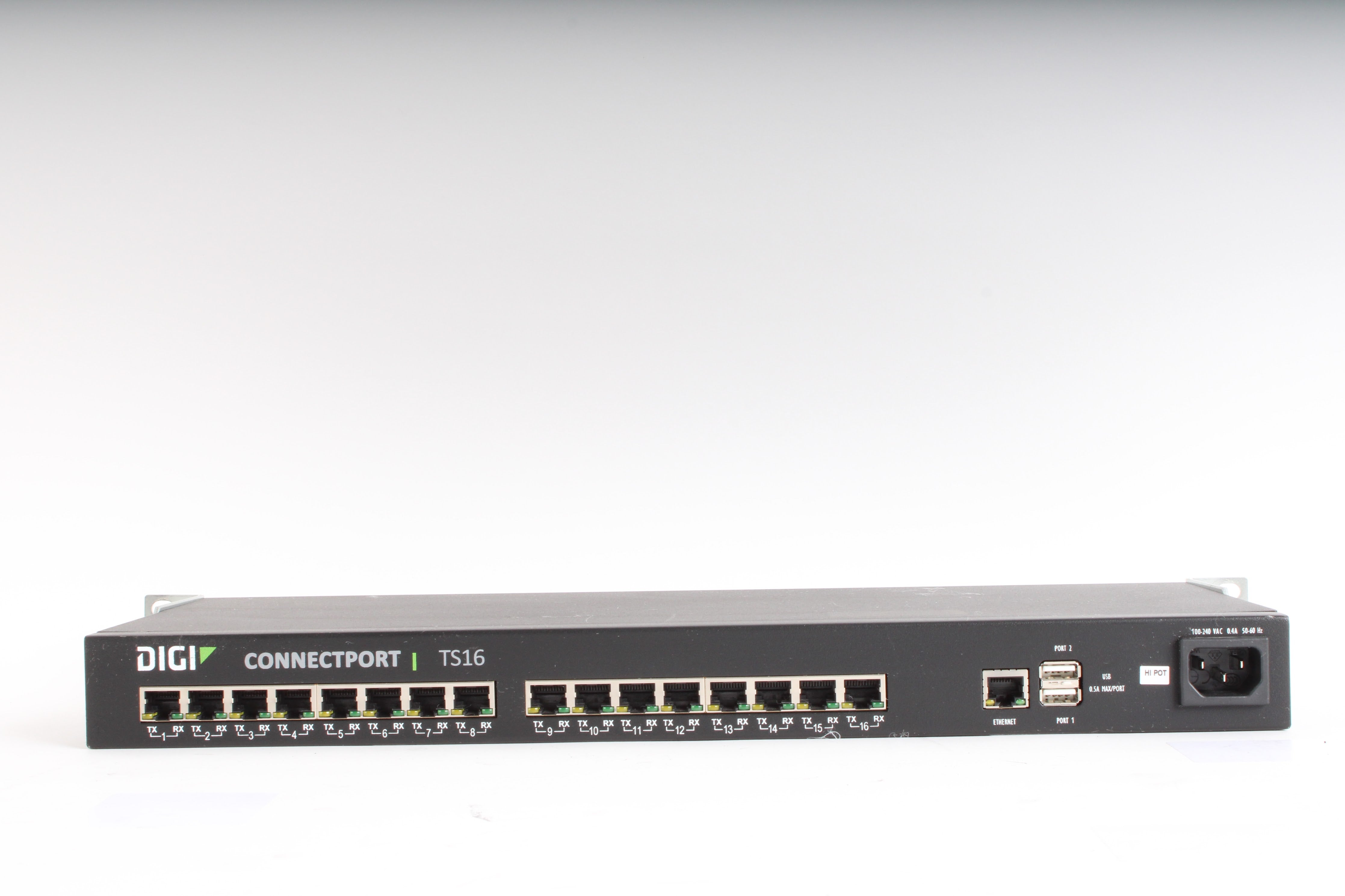 DIGI TS16 50001551-01 Connect Port 16x Ports 1U Rack-Mountable Termina ...