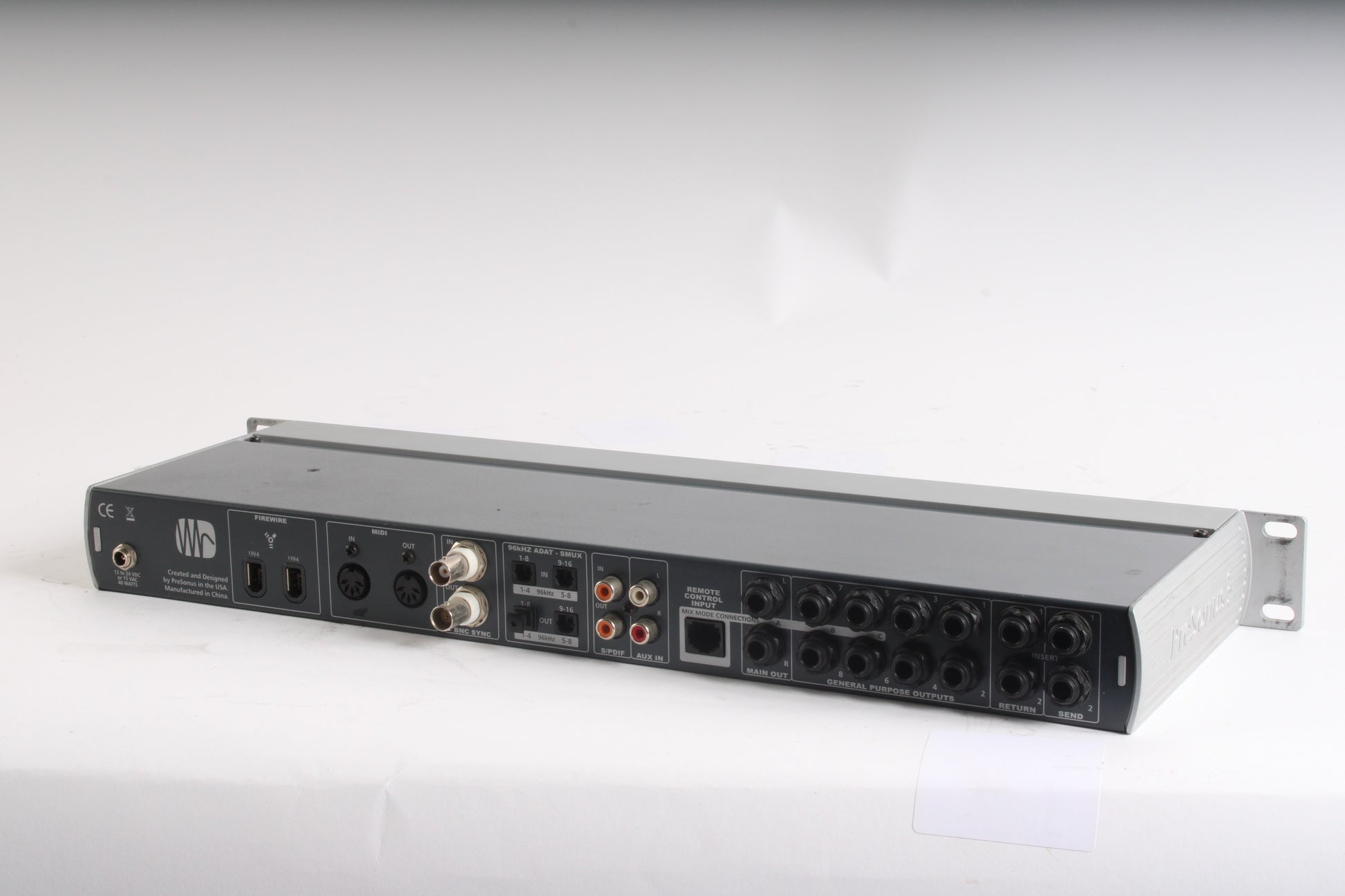Presonus Firestudio 26 Input 26 Output Firewire Interface 8 Mic Preamp ...