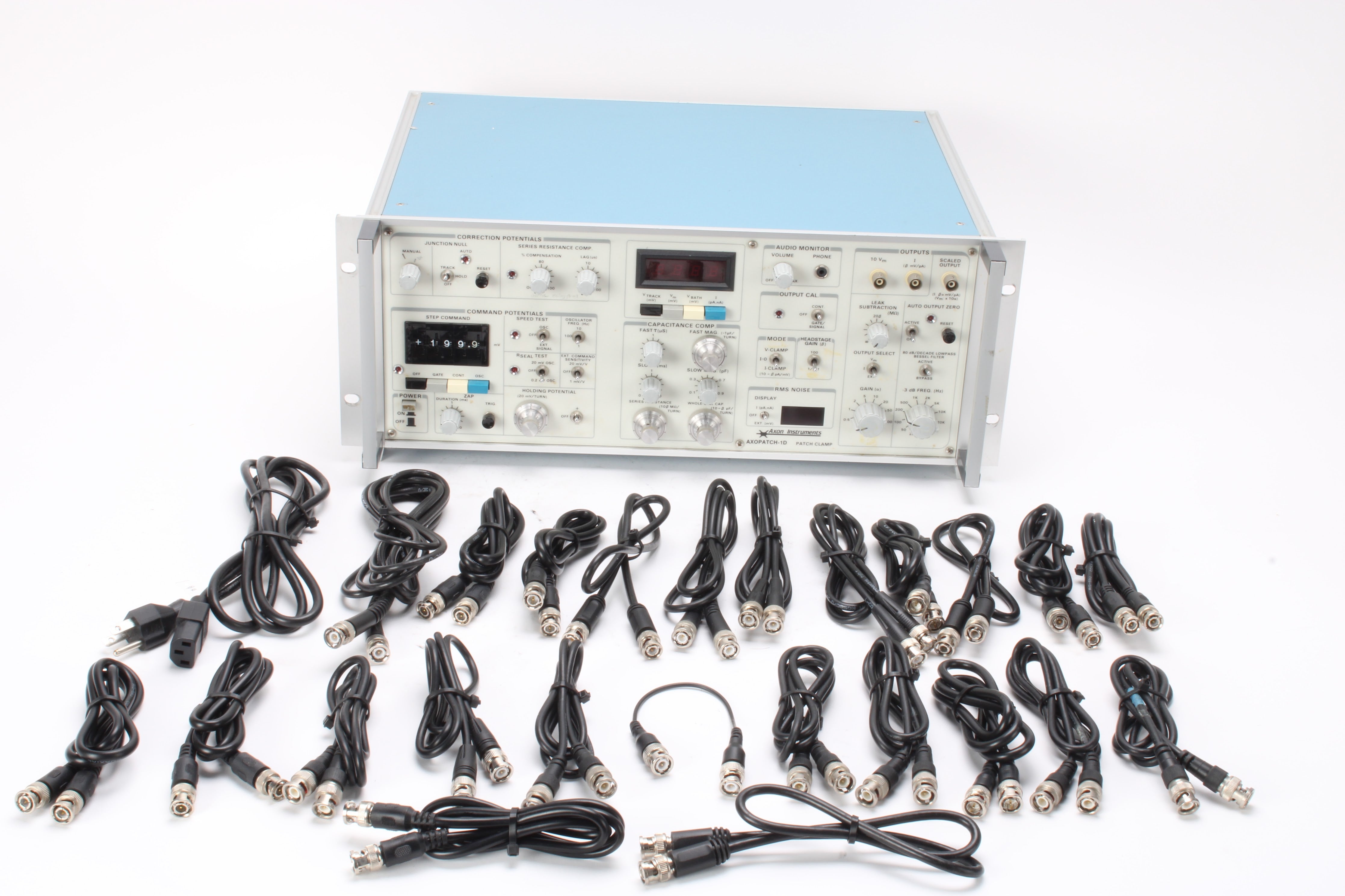 Axonpatch Axon Instruments Axopatch-1D Patch Clamp Amplifier With BNC Cables ...