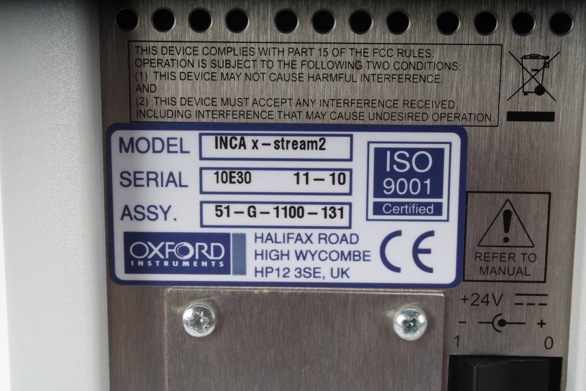 Inca Oxford Instruments Software Oxford Instruments 51-G-1100-131 INCA x-stream2 Controller – NTC Tech