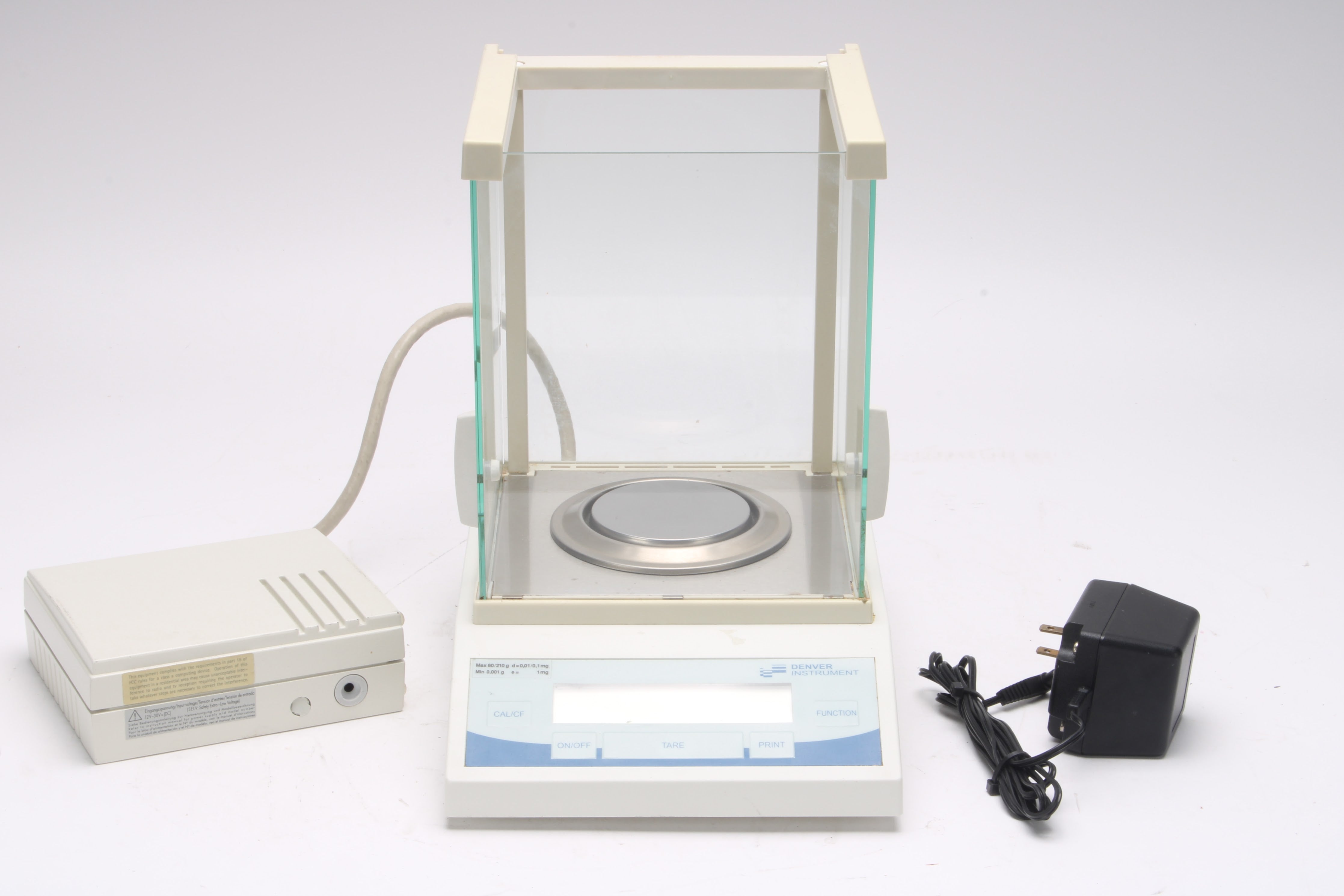Denver Instruments TB-215D Analytical Balance Scale Max 60/210g W/ Pow ...