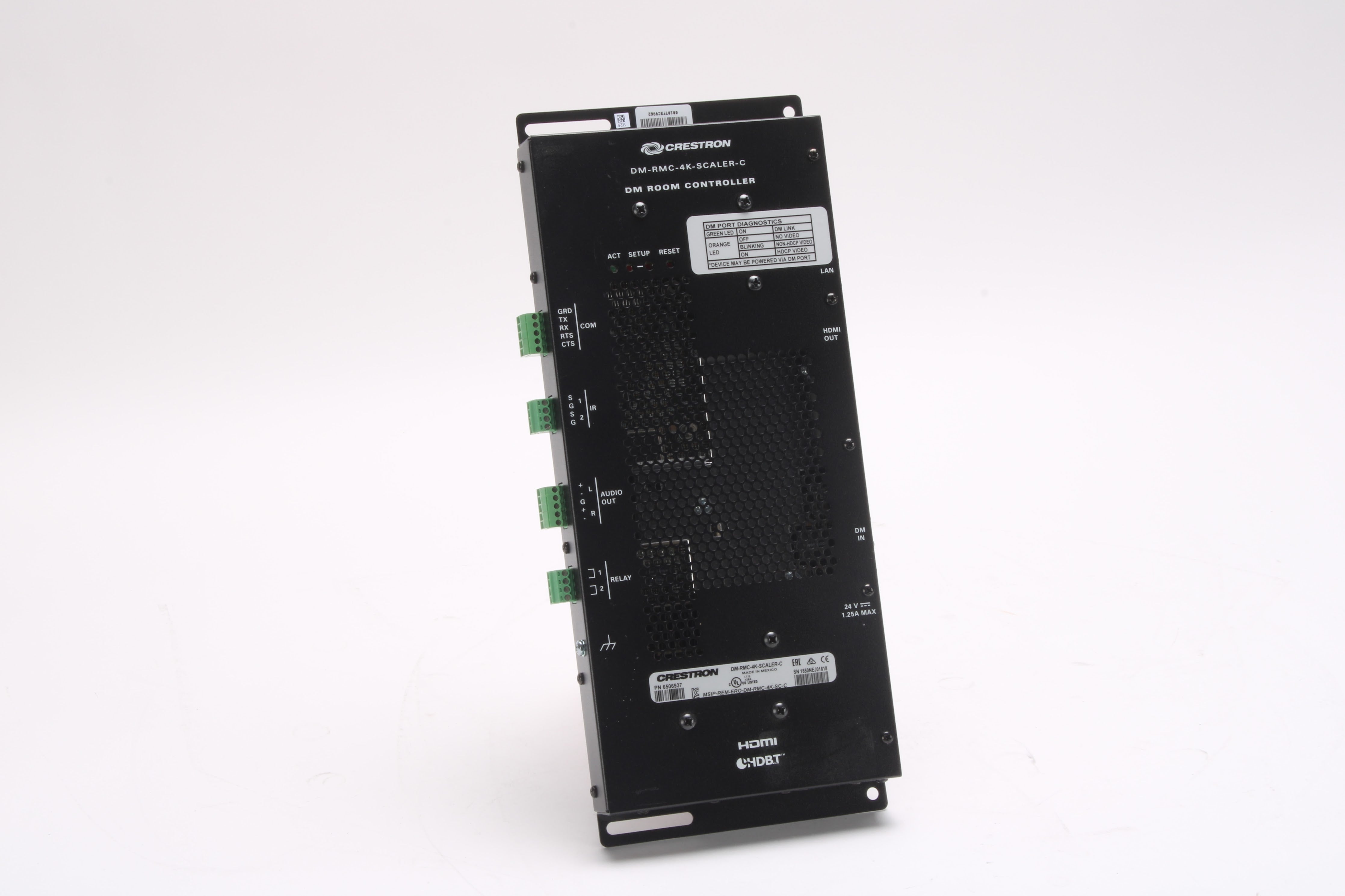 Rmc Controller Crestron DM-RMC-4K-Scaler-C DM Room Controller 6506937 - Missing Conne ...
