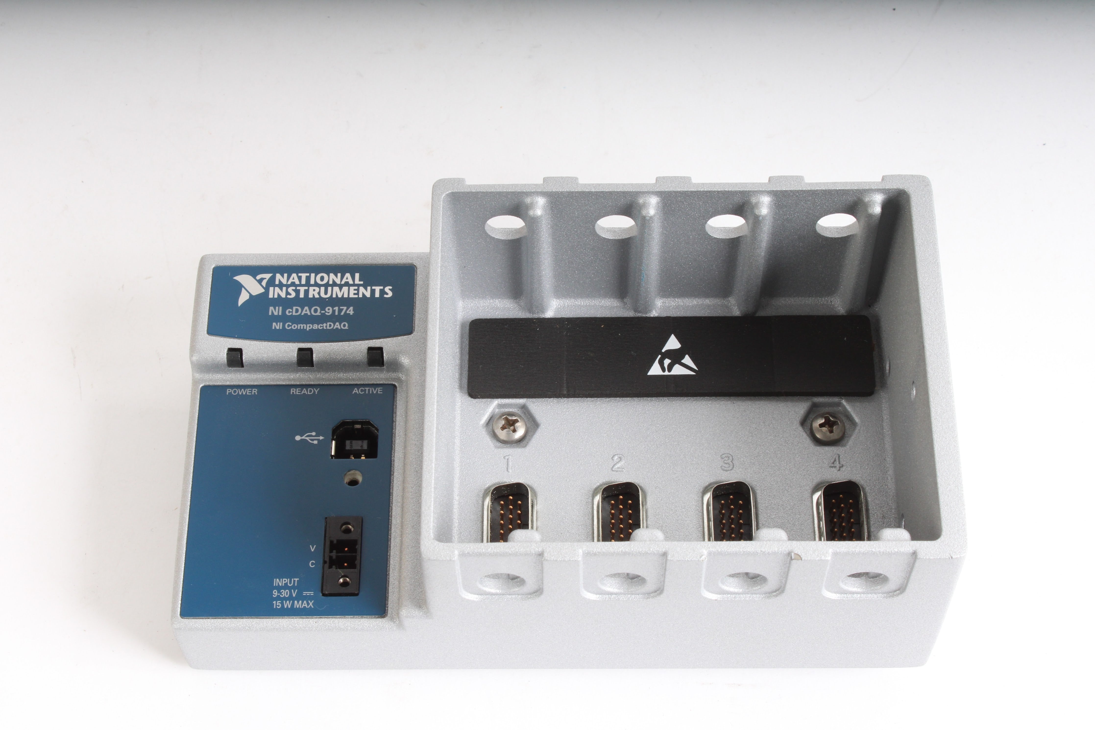 National Instruments cDAQ-9174 4-Slot, USB CompactDAQ Chassis - No Pow ...