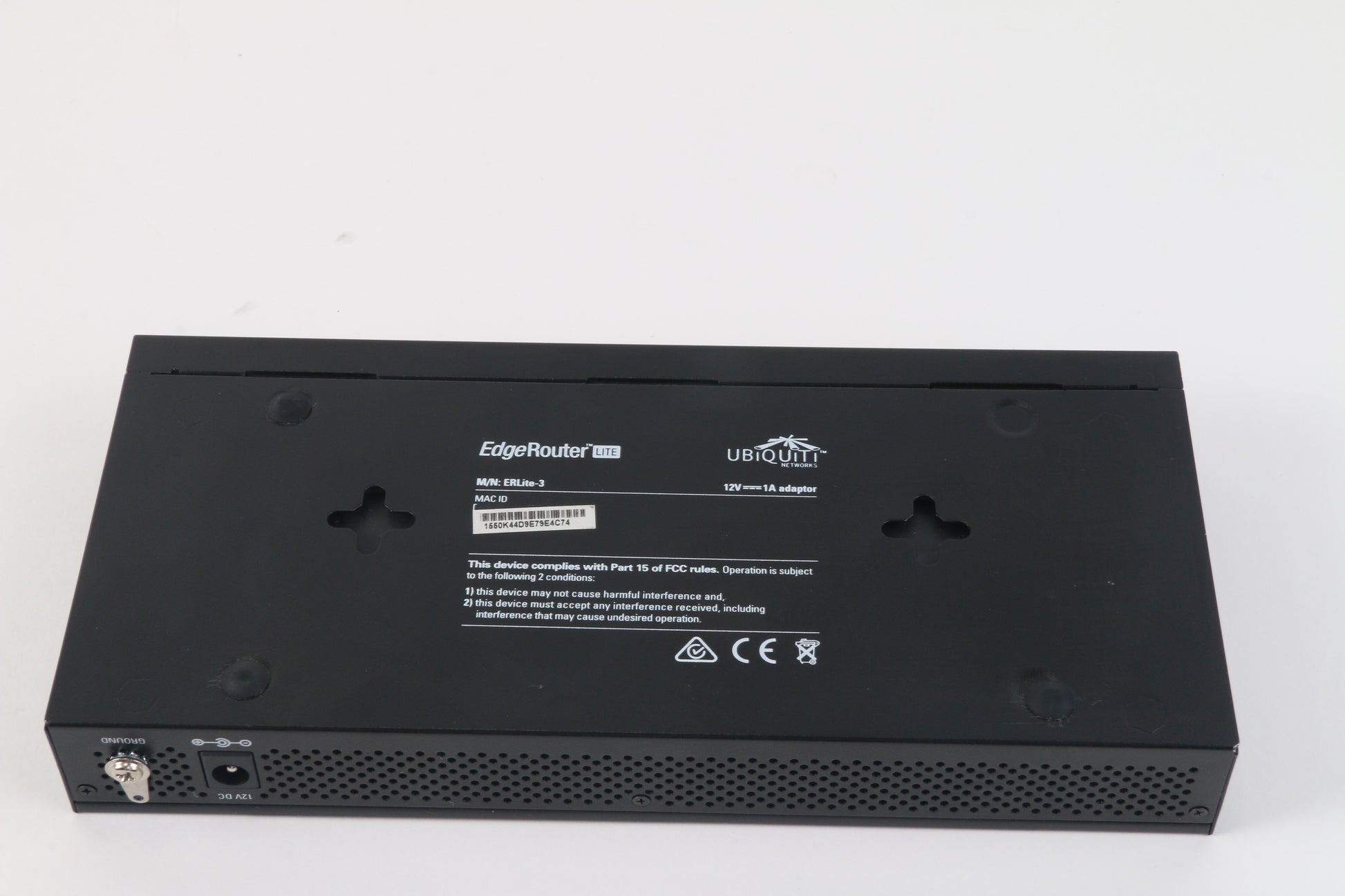 Ubiquiti EdgeRouter Lite ERLite-3 3-Port Gigabit Router – NTC Tech