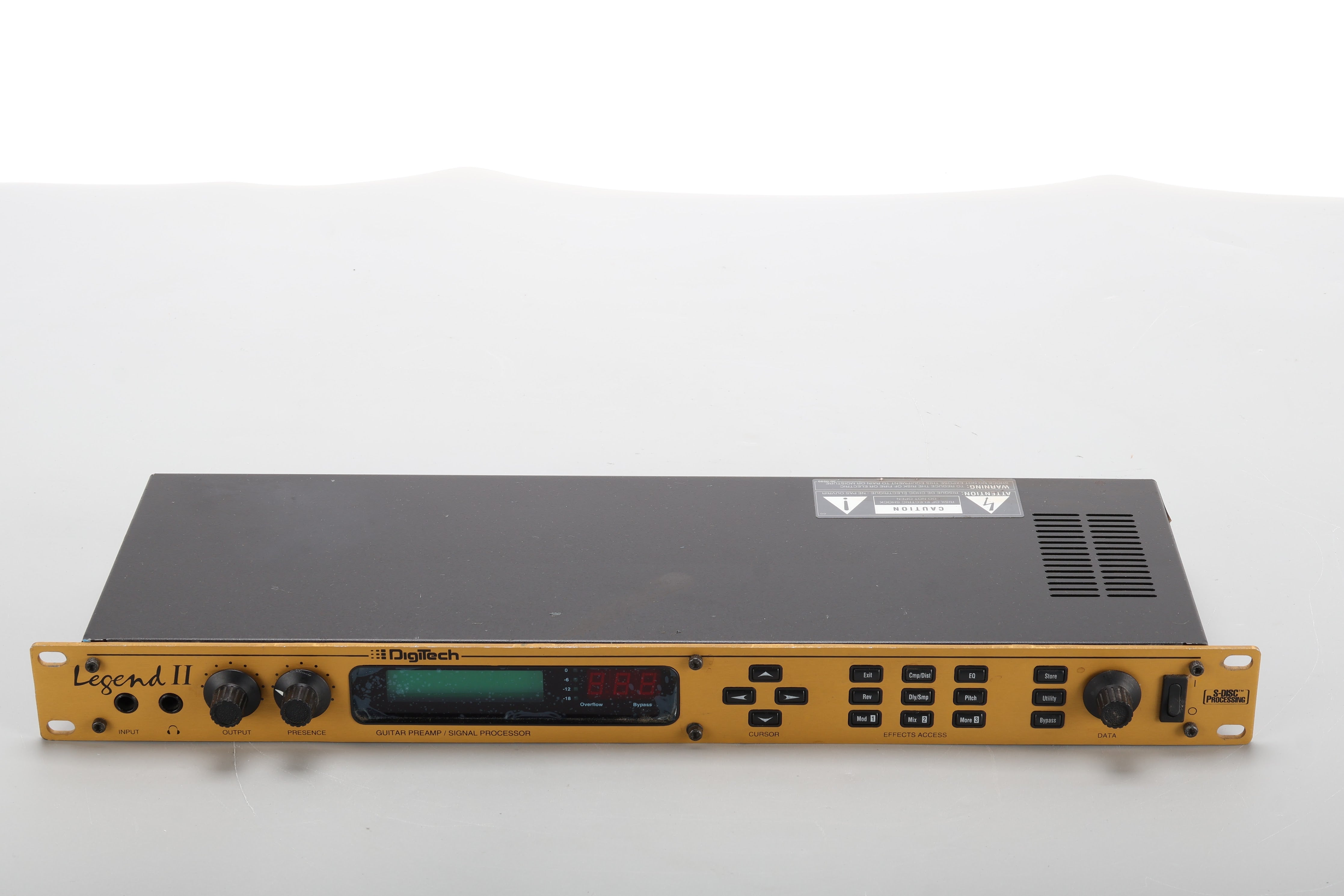 Digitech Legend II Guitar Effects Rack Unit – NTC Tech