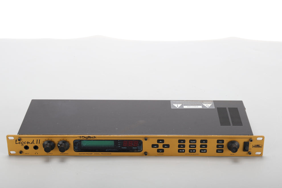 Digitech Legend II Guitar Effects Rack Unit – NTC Tech