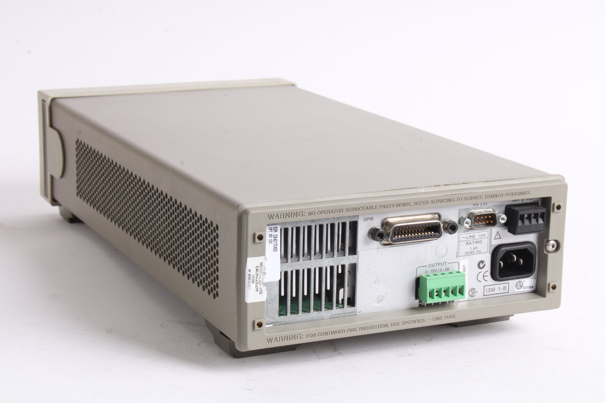 6631b Agilent Keysight 66321B Mobile Communications DC Source 0.15V, 0-3A, 5 ...