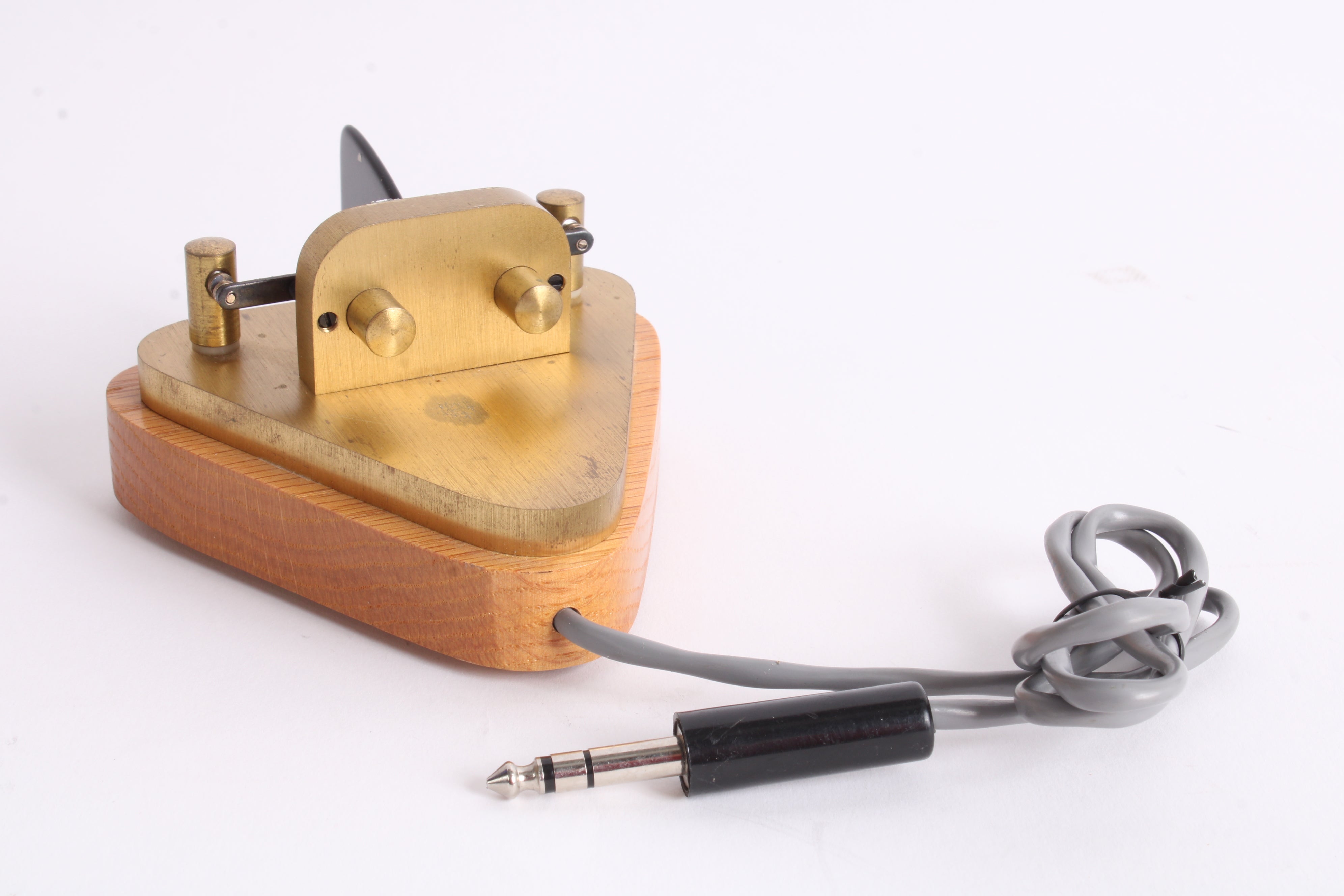Vibroplex Brass Racer Iambic Style Keyer CW/ Morse Code - AS IS