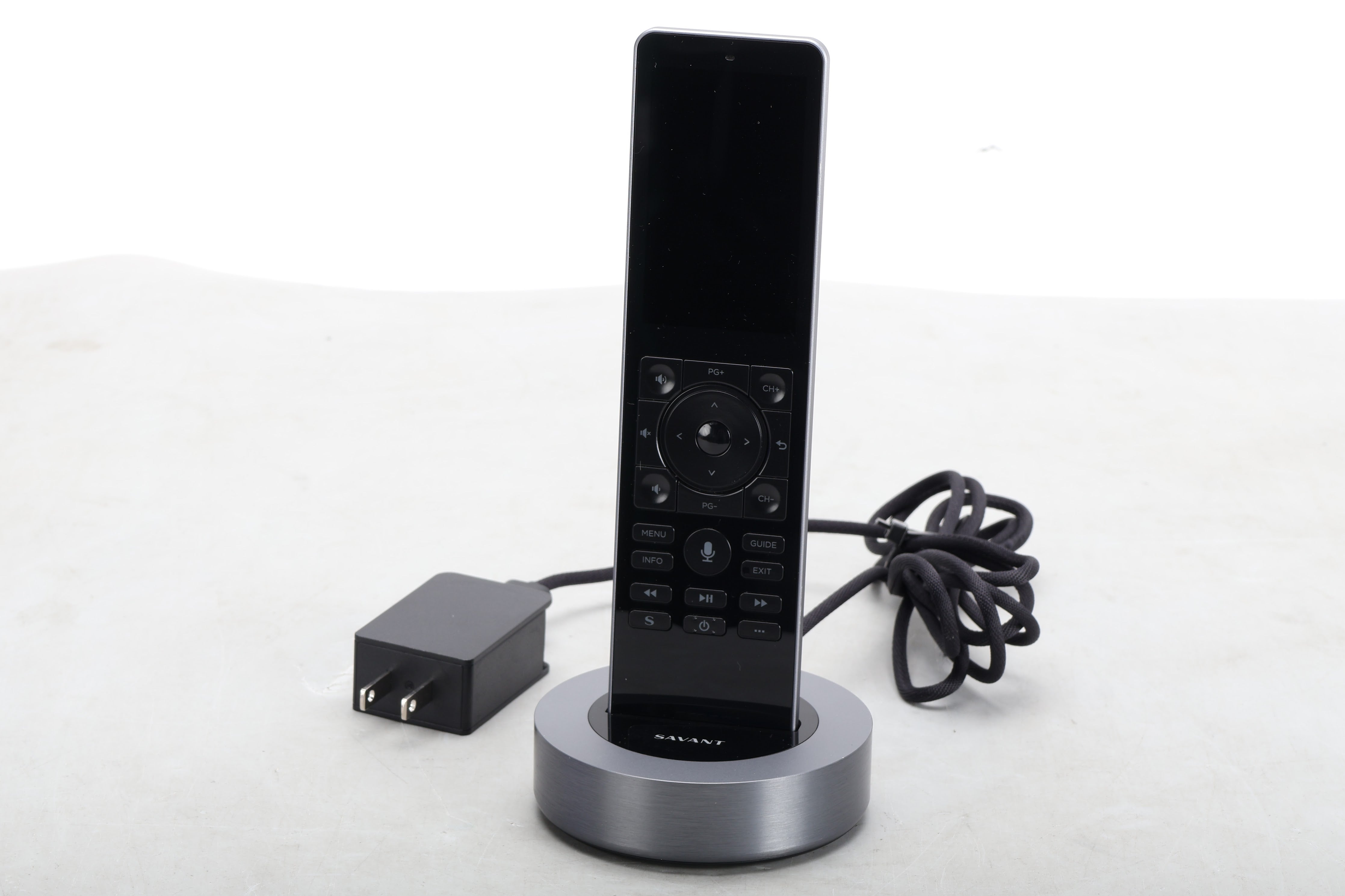 Savant Pro Remote X2 Smart Home Remote Control W/ Charging Base and Po ...