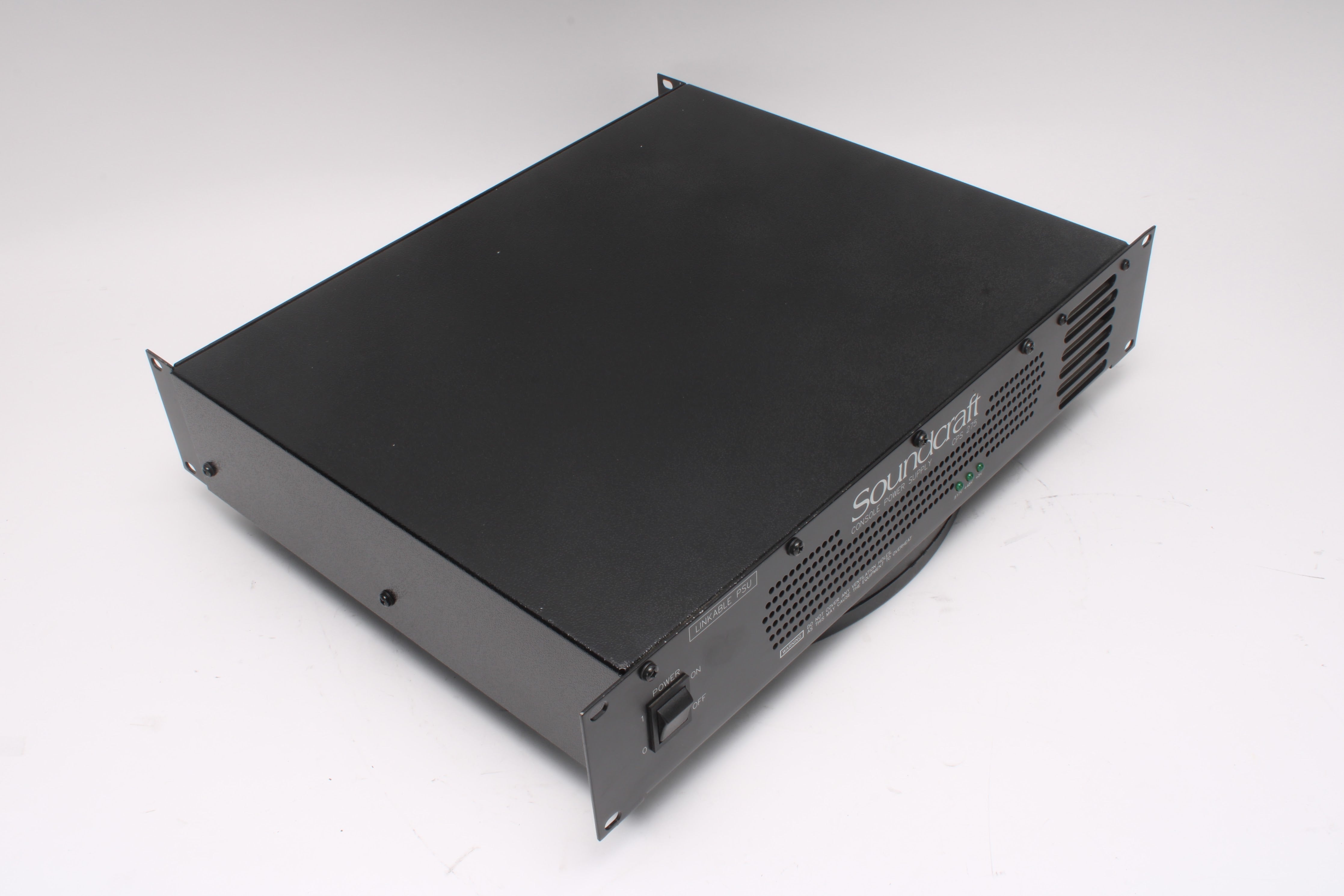 Soundcraft CPS 275 コンソール用パワーサプライ 電源ユニット Soundcraft CPS 275 Console Power Supply – NTC Tech