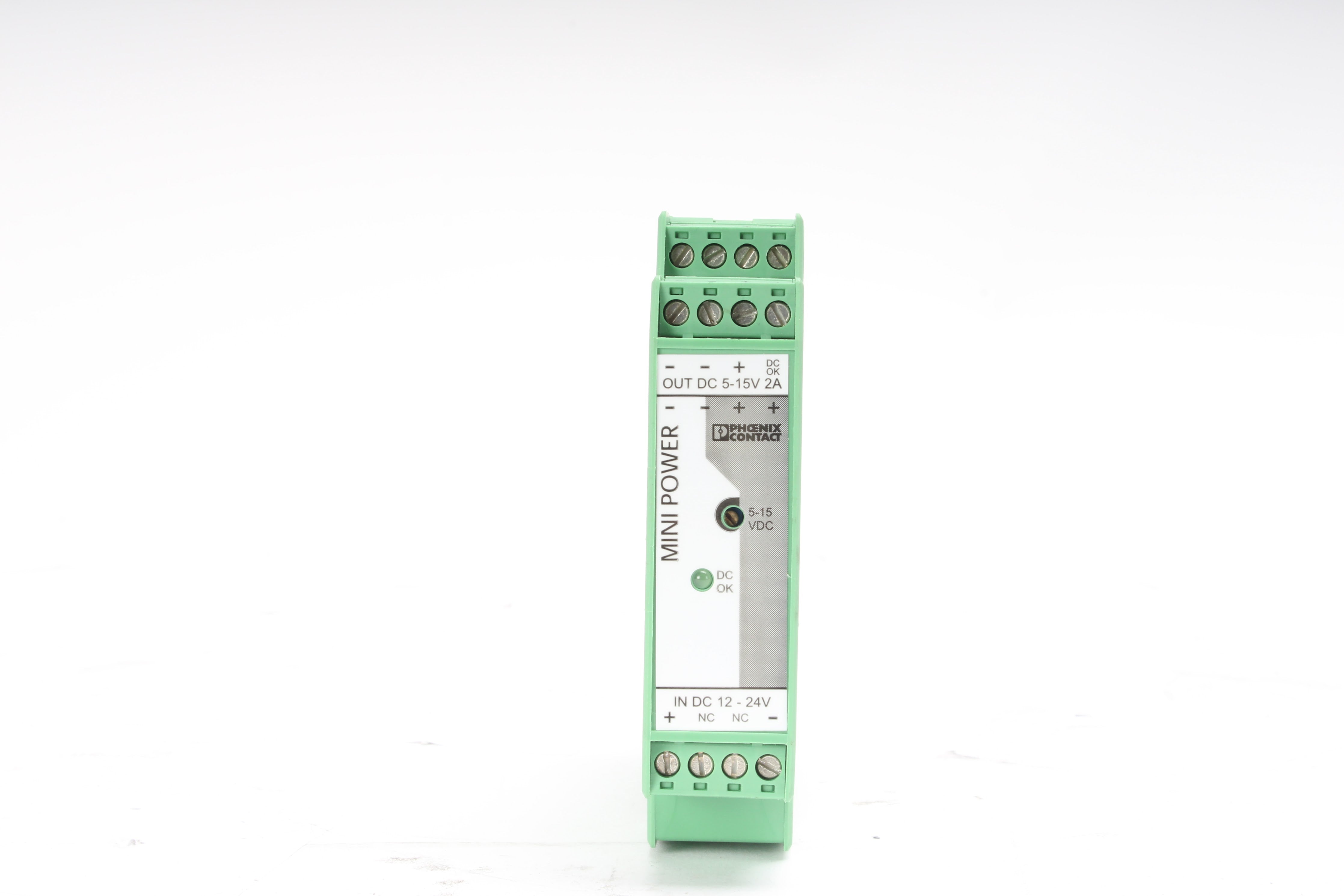 Phoenix Contact MINI-PS-12-24DC/5-15DC/2 Power Supply 23 20 01 8 – NTC Tech