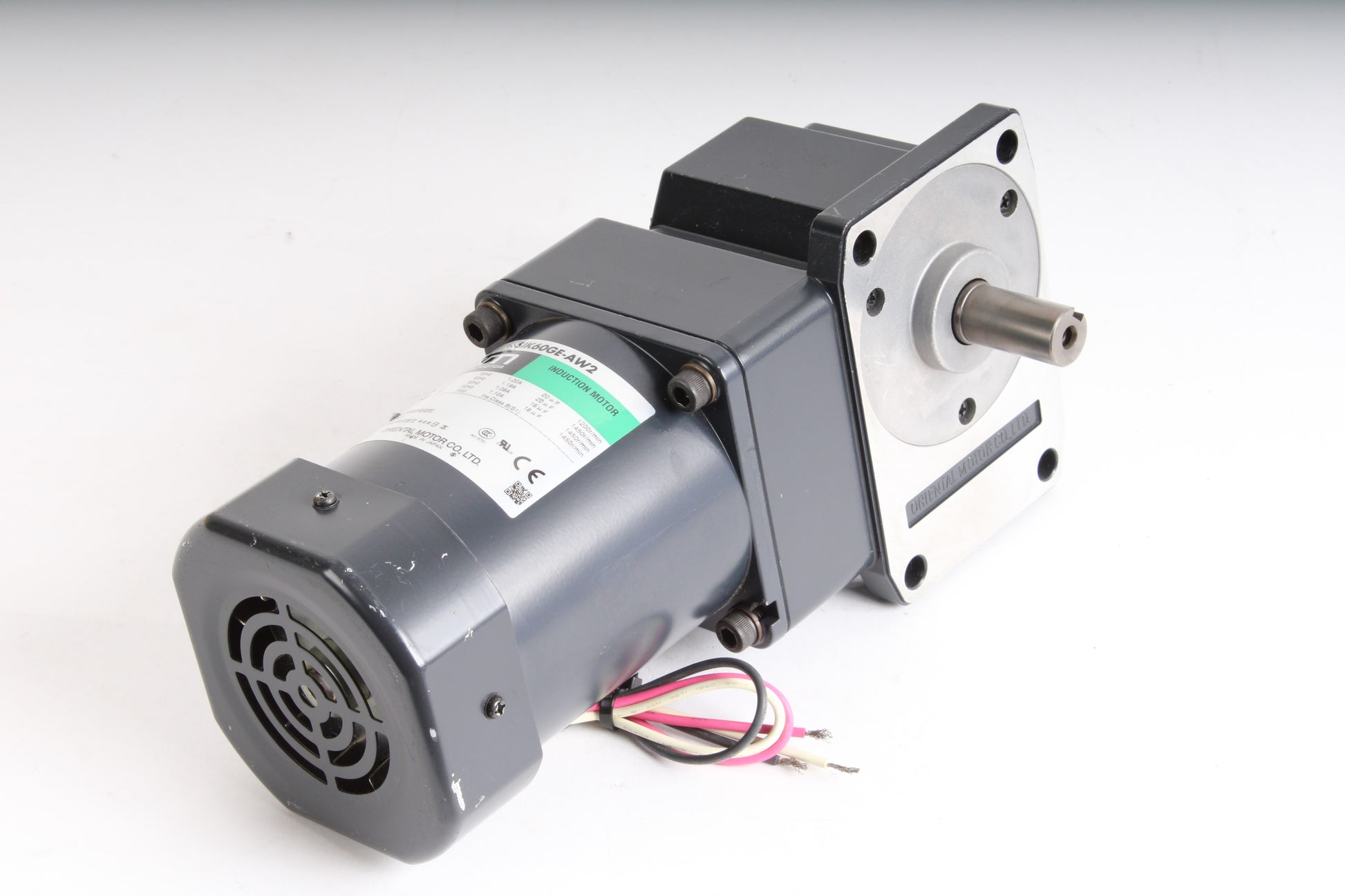oriental motors Oriental Motor 51K60GE-AW2 Induction Motor + 5GE30RAA Gear Head – NTC Tech