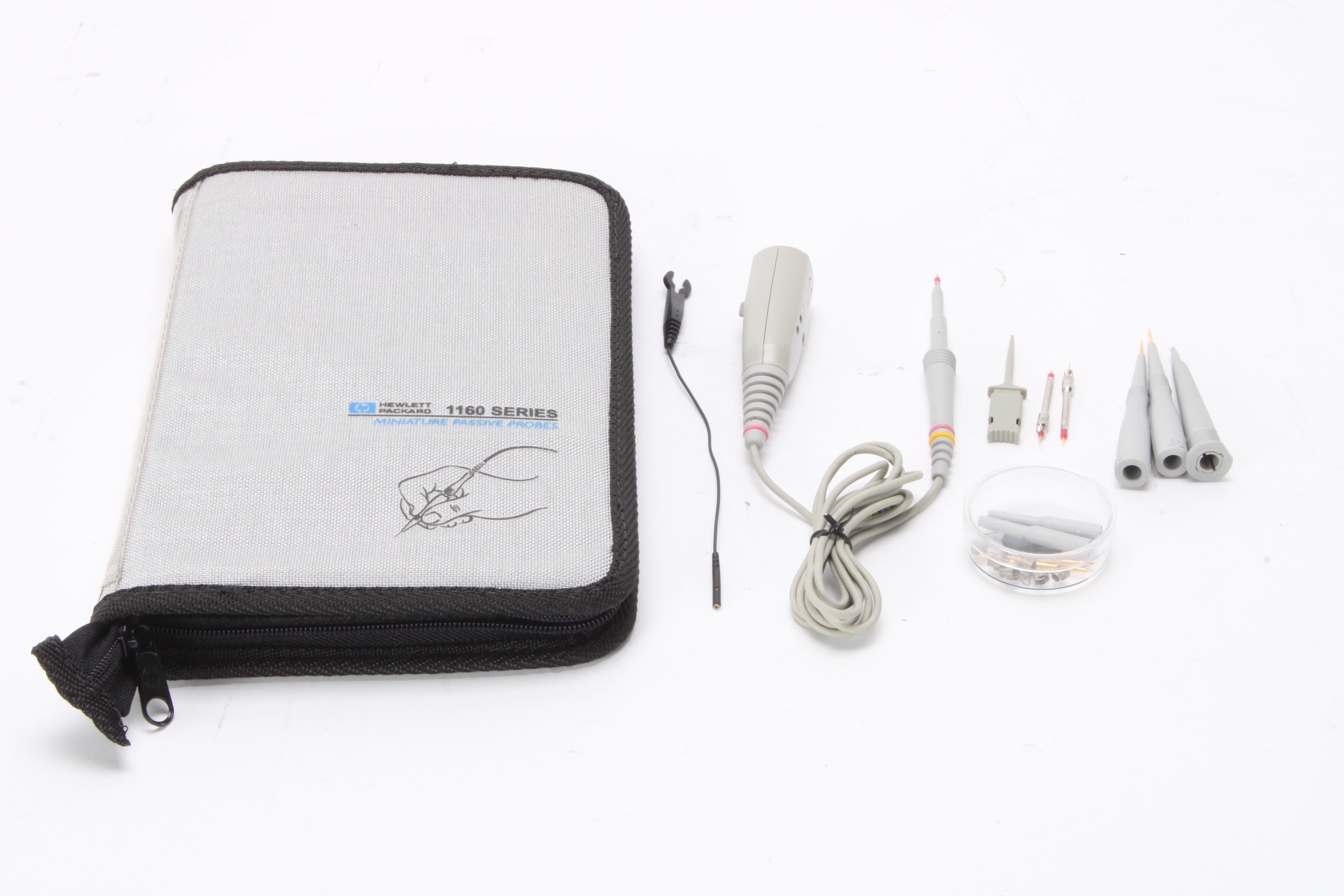 Agilent HP 1160A 10:1 Miniature Passive Probe With Carrying Case, and ...