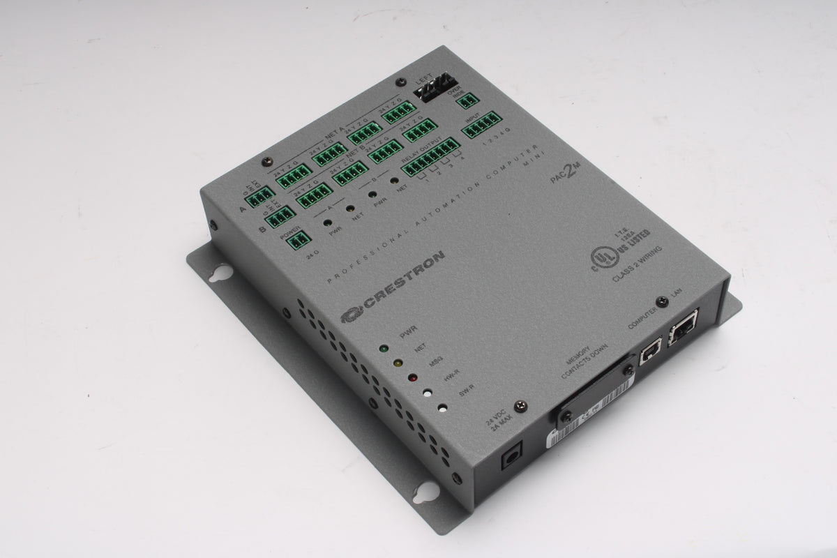 Crestron Pac2 Crestron PAC2M Mini Automation 2-Series Controller - No Power Supply ...