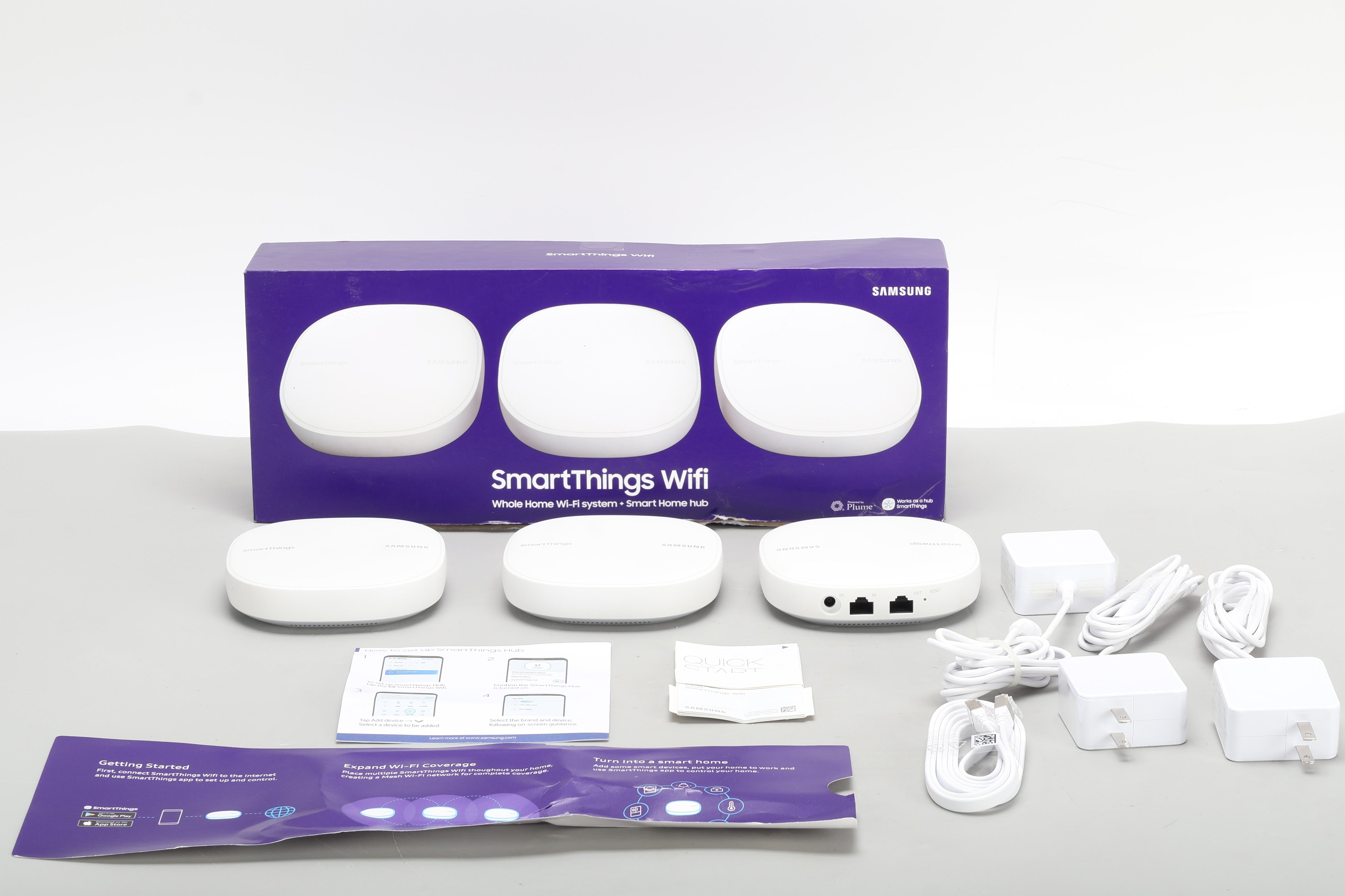 Samsung ET-WV525BWEGUS SmartThings Wi-Fi Mesh Router System - New Open ...