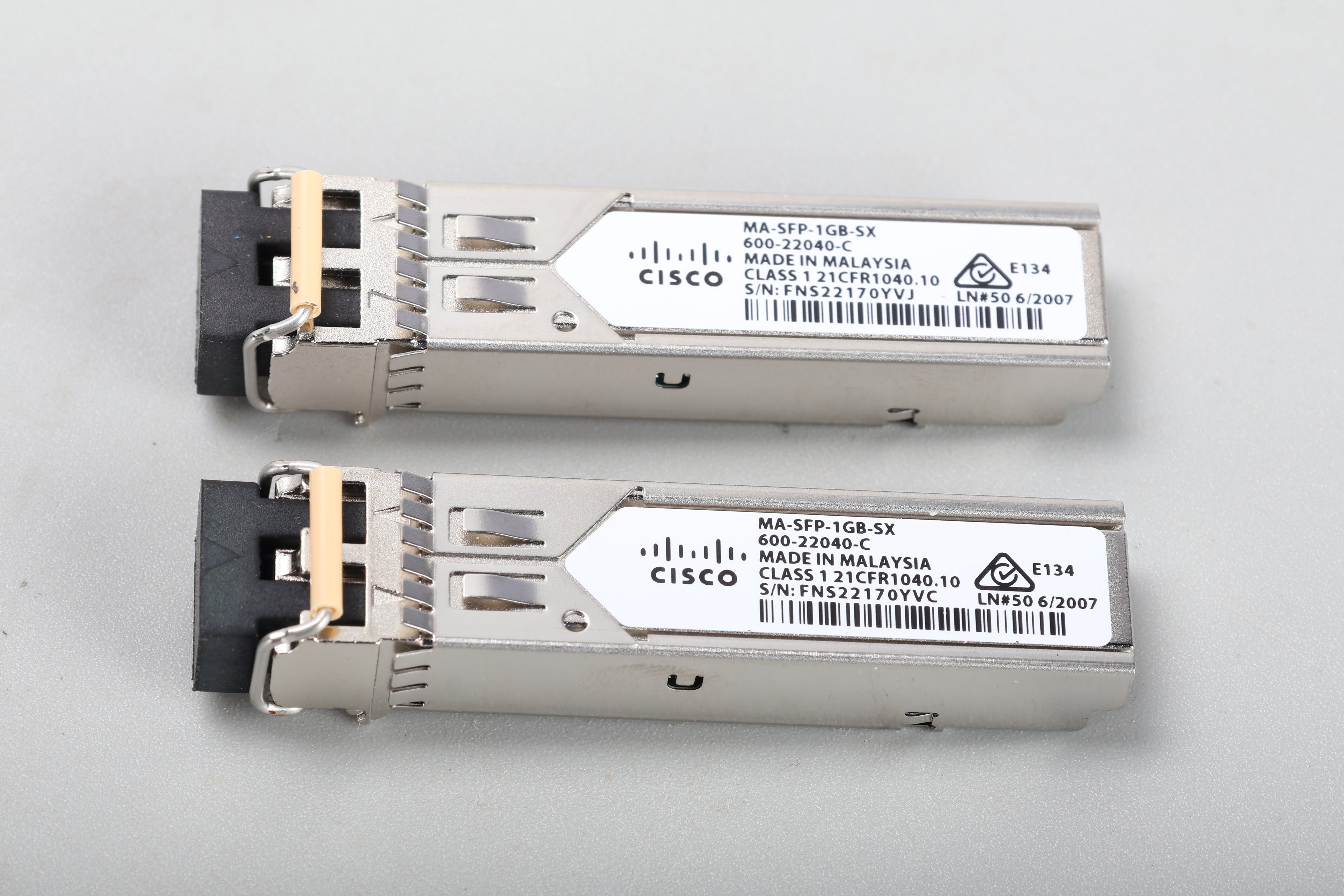 Cisco Meraki MA-SFP-1GB-SX 1GB SFP Transceiver Module (Lot of 2) – NTC Tech