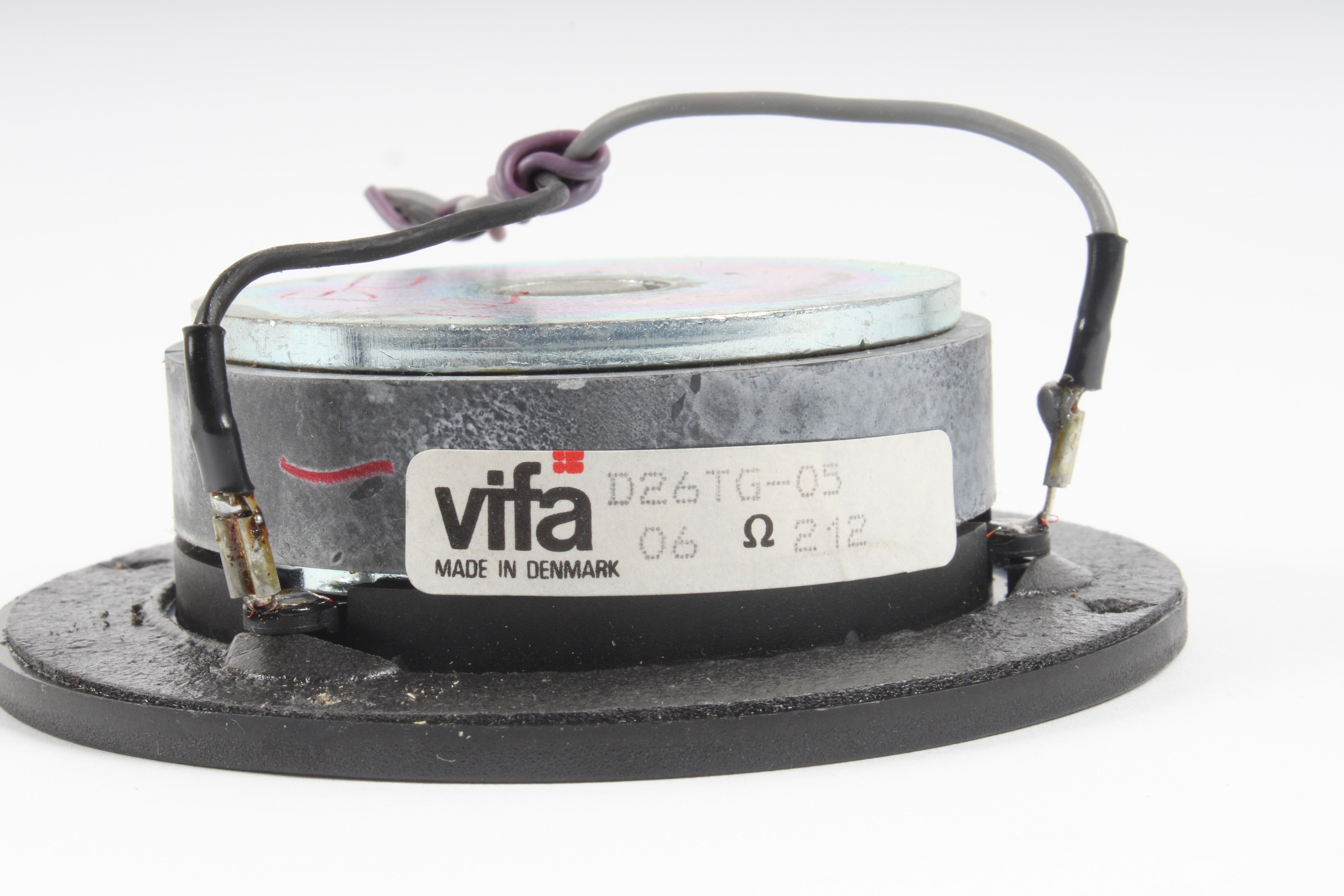 Vifa D26TG-05 Tweeter from Snell Type EIII Speaker System 6 Ohm