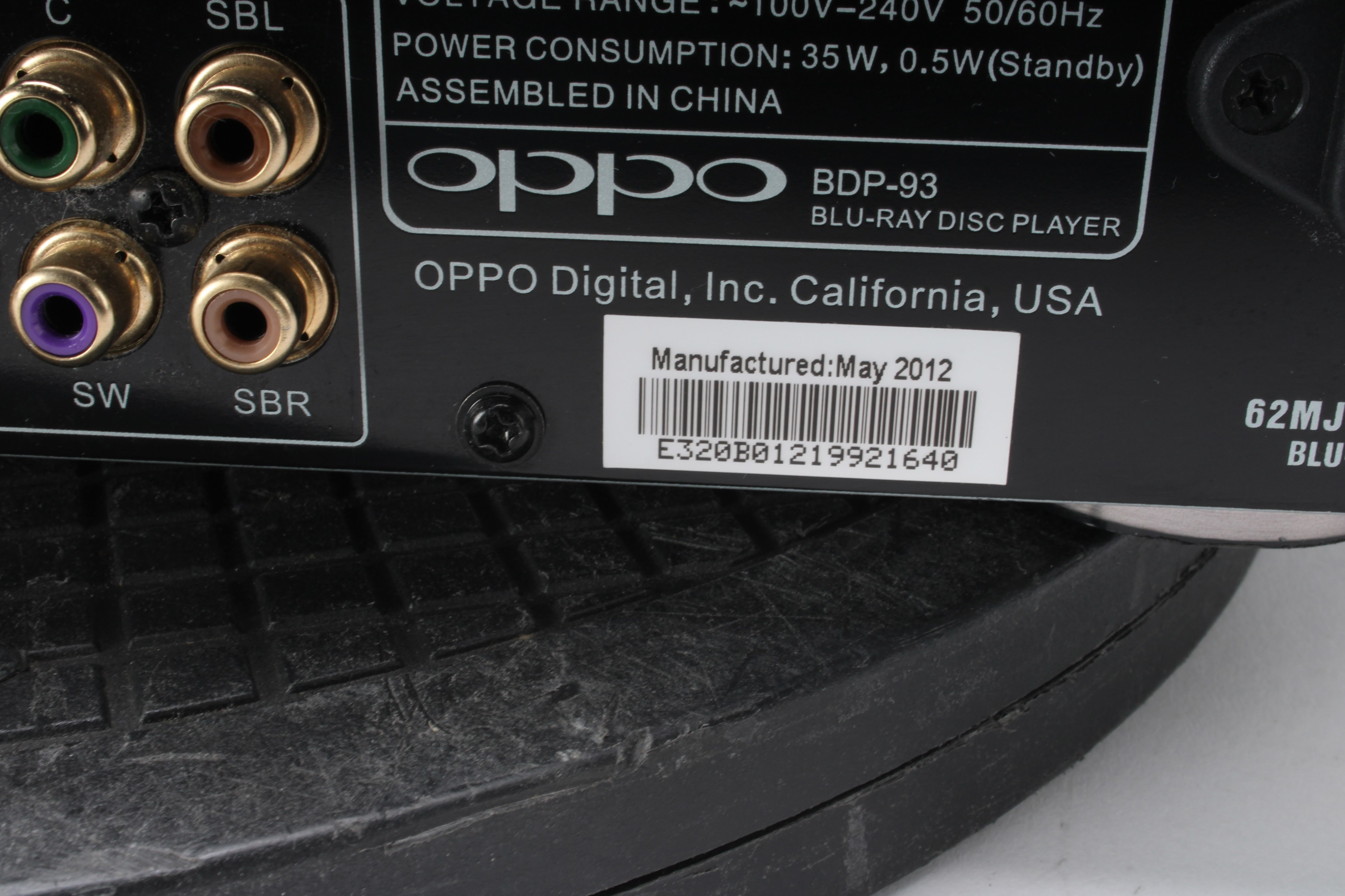 OPPO BDP-93 Blu-ray Disc Player - Thumbnail 3