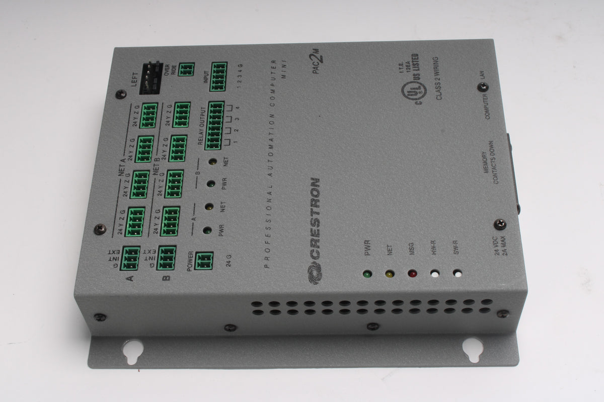 Crestron Pac2 Crestron PAC2M Mini Automation 2-Series Controller - No Power Supply ...
