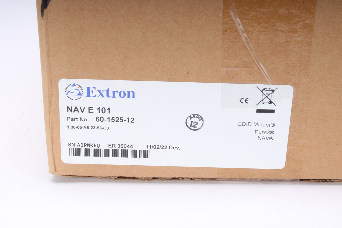 Extron Nav Encoder Extron NAV E 101 1G Pro AV Over IP Encoder - NEW – NTC Tech