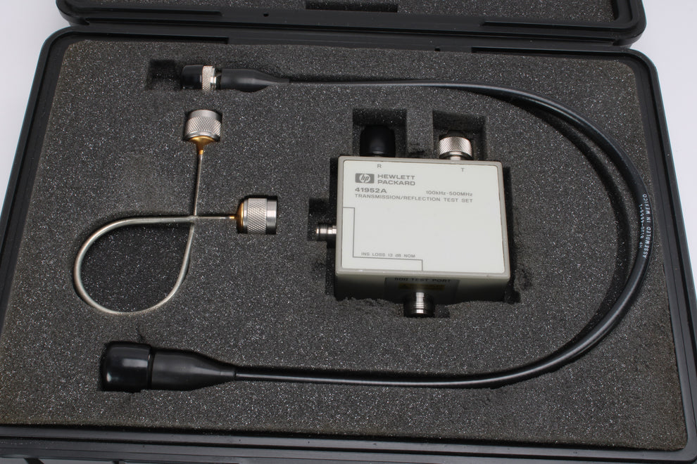 HP 41952A Transmission/ Reflection Test Set 100 kHz-500MHz With Case ...