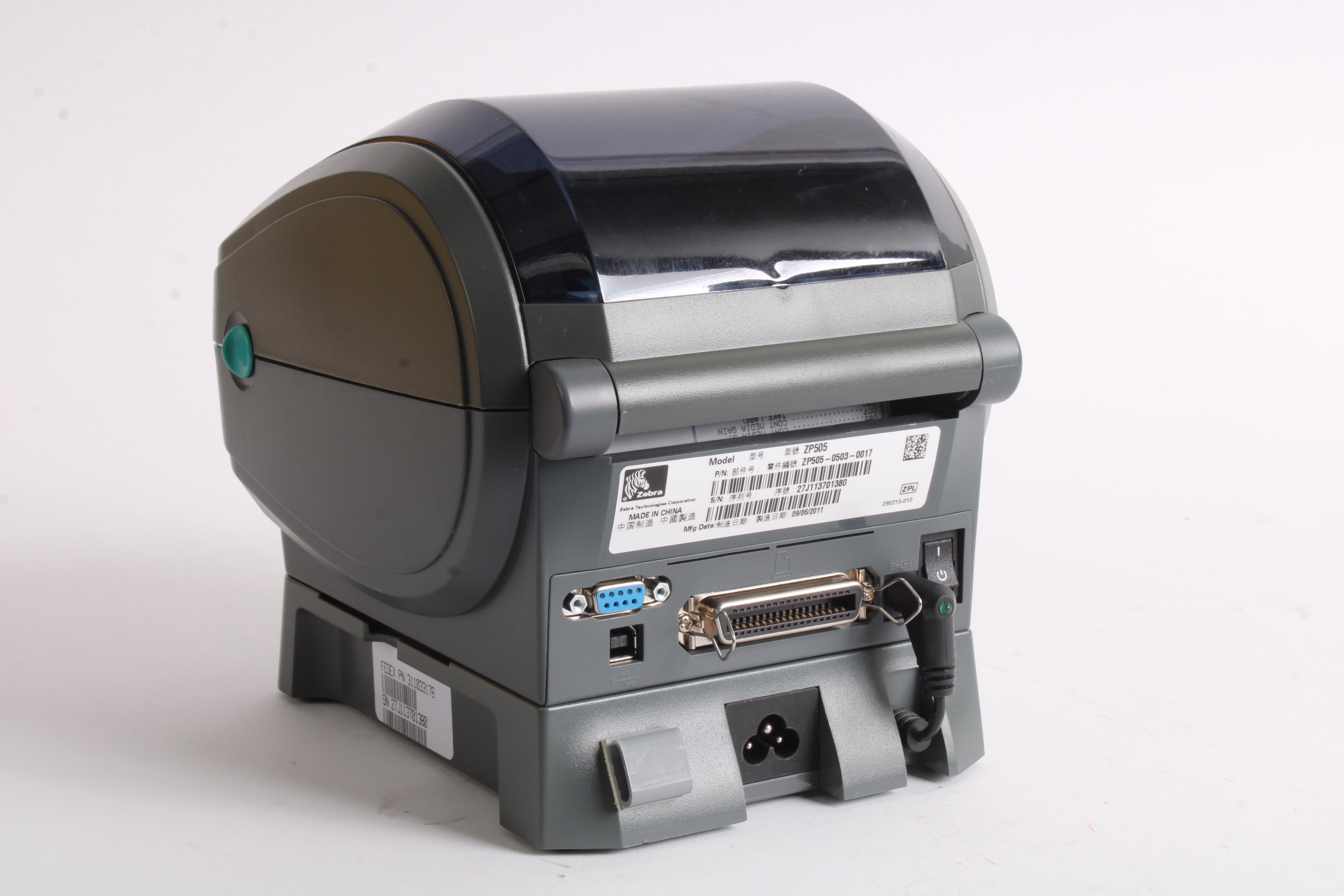 Zebra ZP 505 Label Printer ZP505-0503-0017 Direct Thermal Bar Code