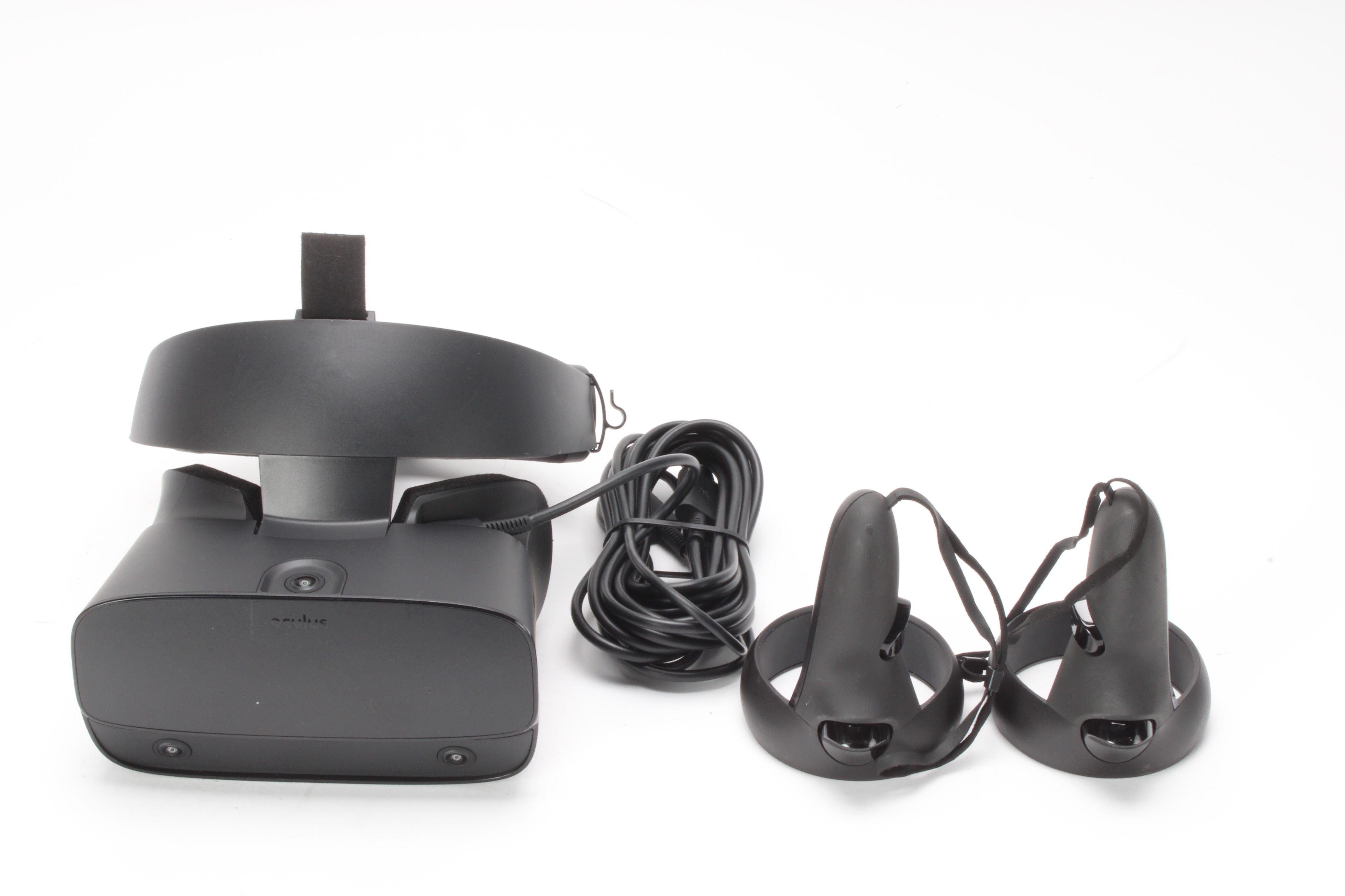 Oculus Rift S PC-Powered VR Gaming Headset DX45JH & 2x Touch Controlle ...