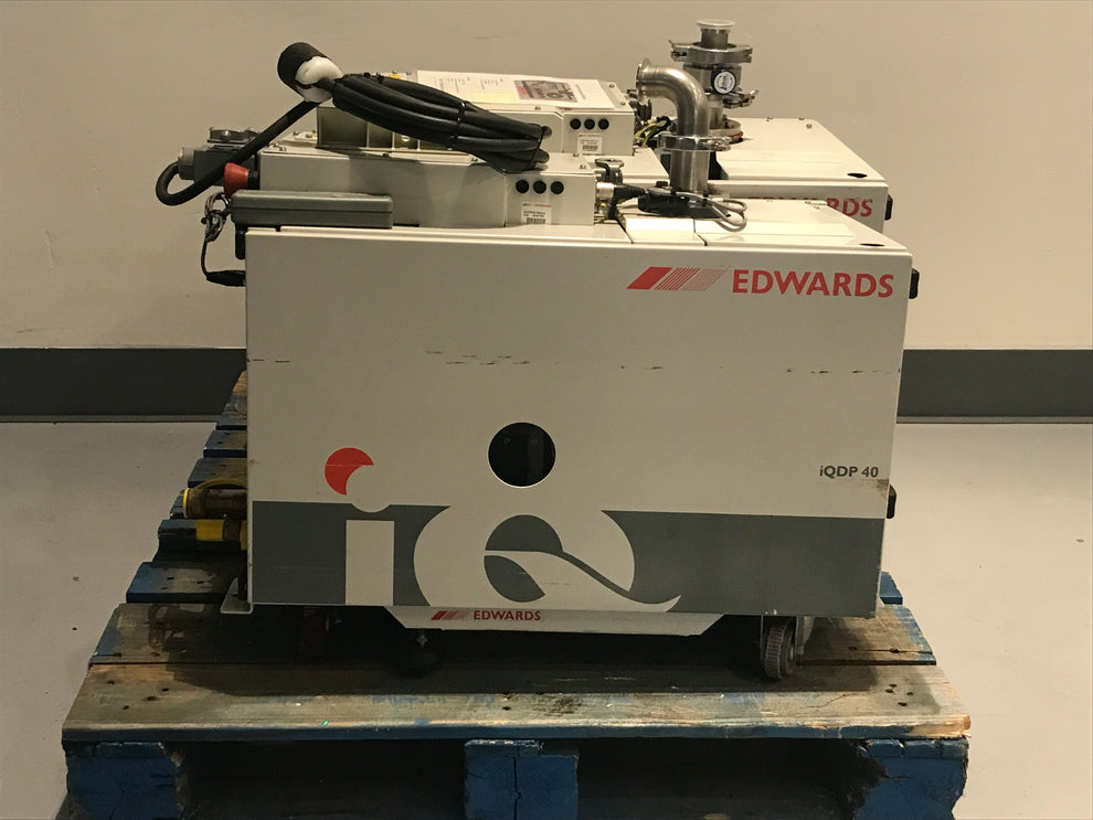 Edwards IQDP40 Dry Vacuum Pump (Lot of 2) With Controller - AS IS – NTC ...